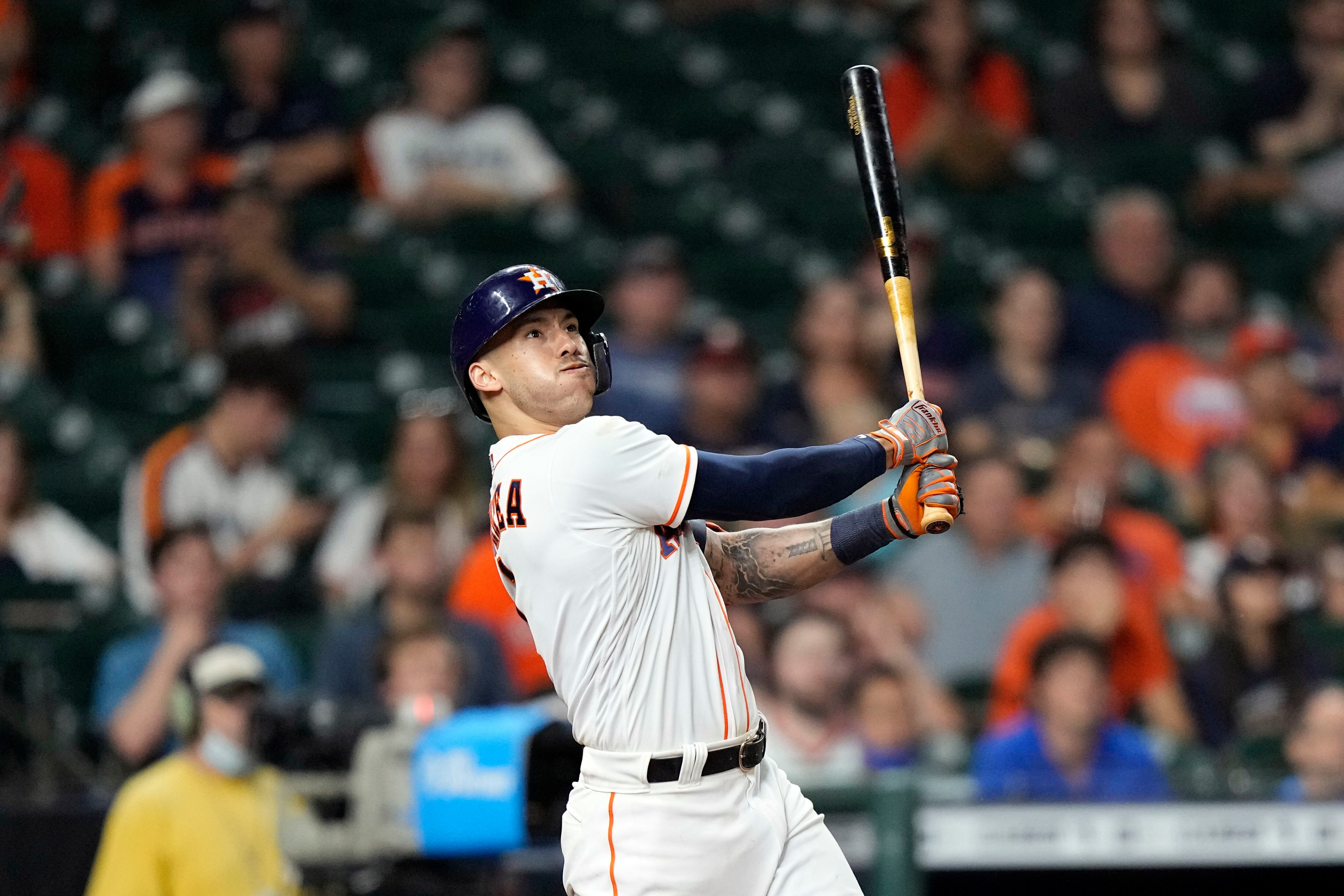 Dusty Baker Jr. Houston Astros Home Jersey by NIKE