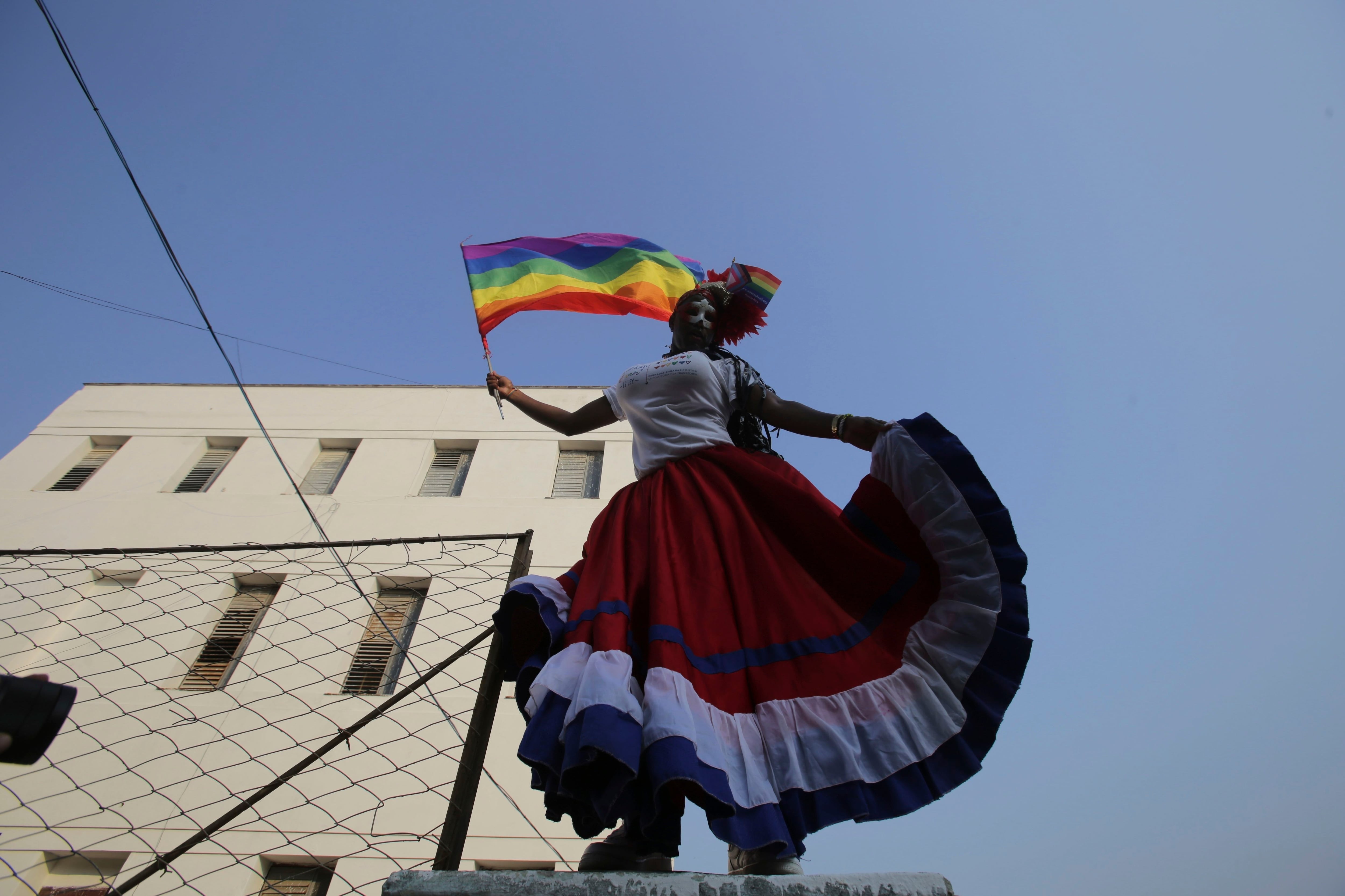 Comunidad LGTB en Cuba marcha por sus derechos y en solidaridad con  palestinos