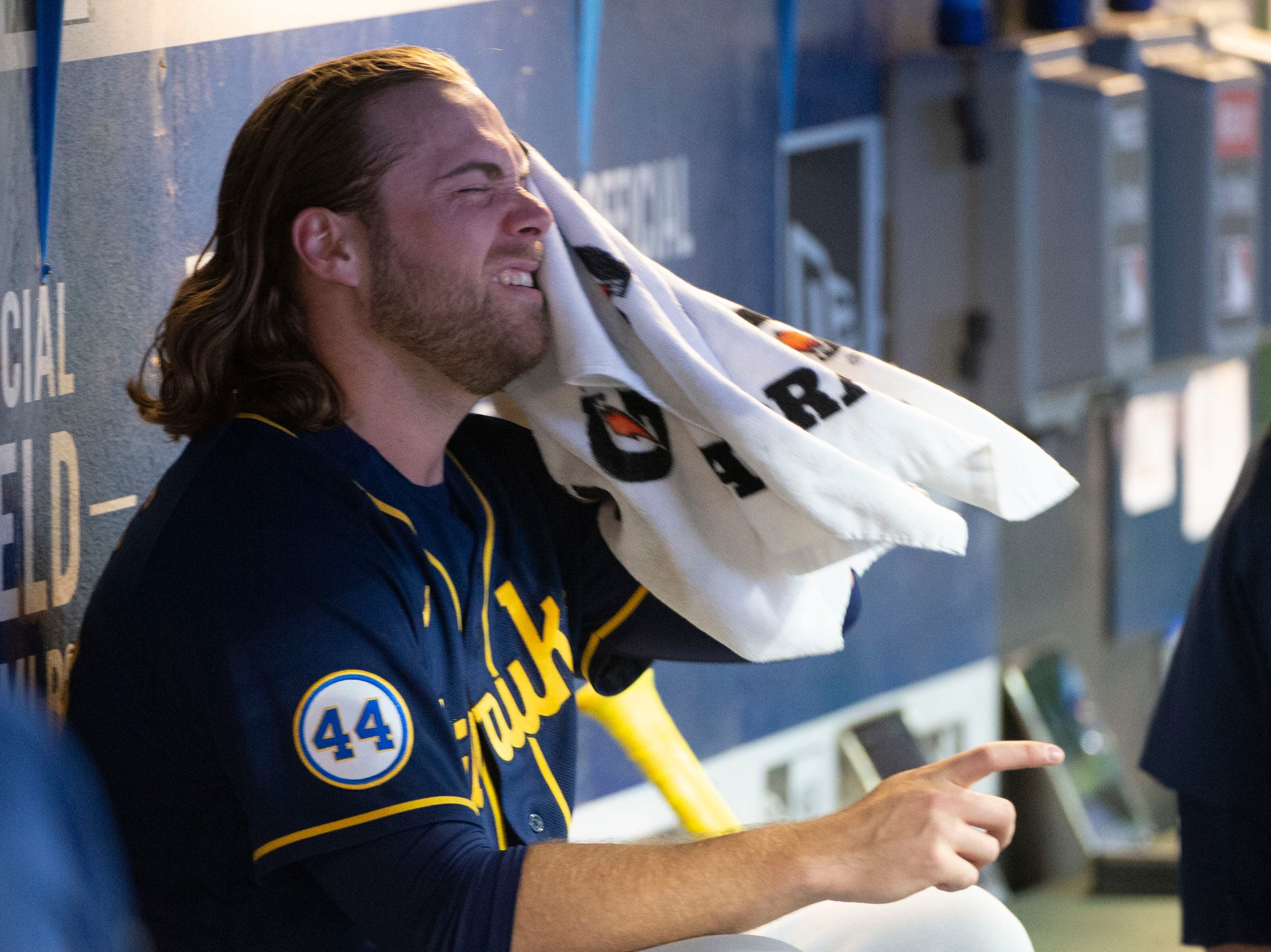 It's a record: Brewers' Corbin Burnes, Josh Hader combine for MLB's 9th  no-hitter of 2021 - The Boston Globe