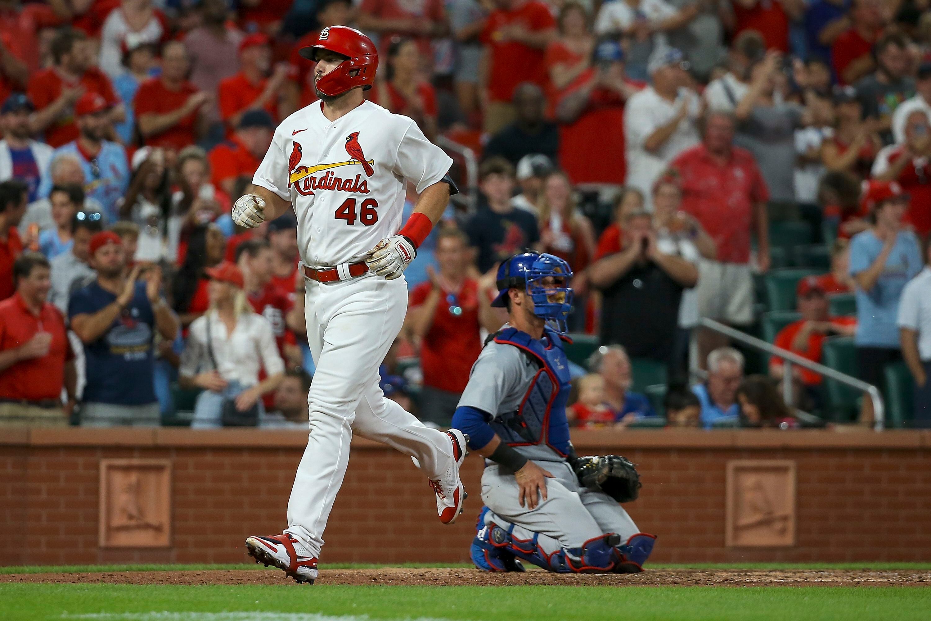 Yadi's back! Molina returns to catch Wainwright Tuesday as Cards battle  Cubs at Busch