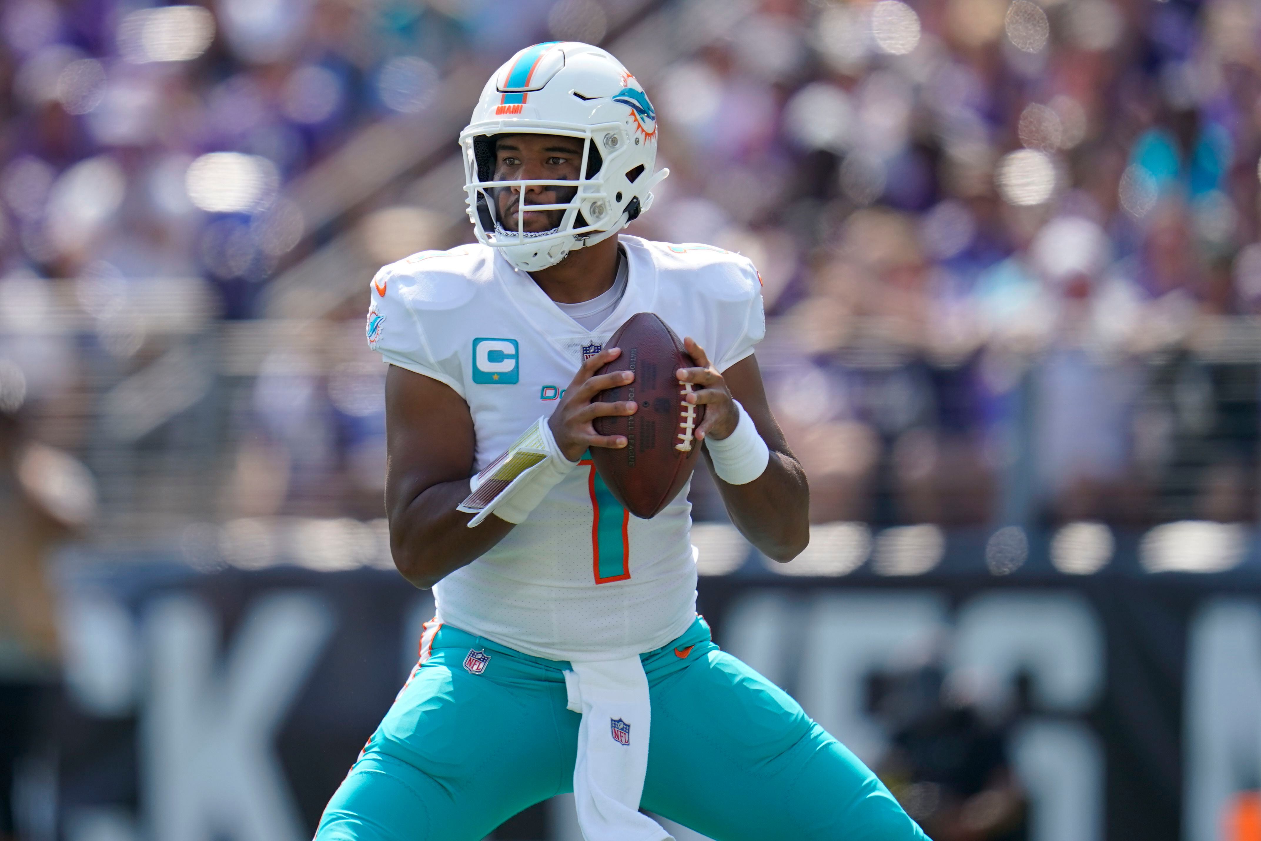 Tua Tagovailoa named AFC offensive player of month after Dolphins'  record-setting start