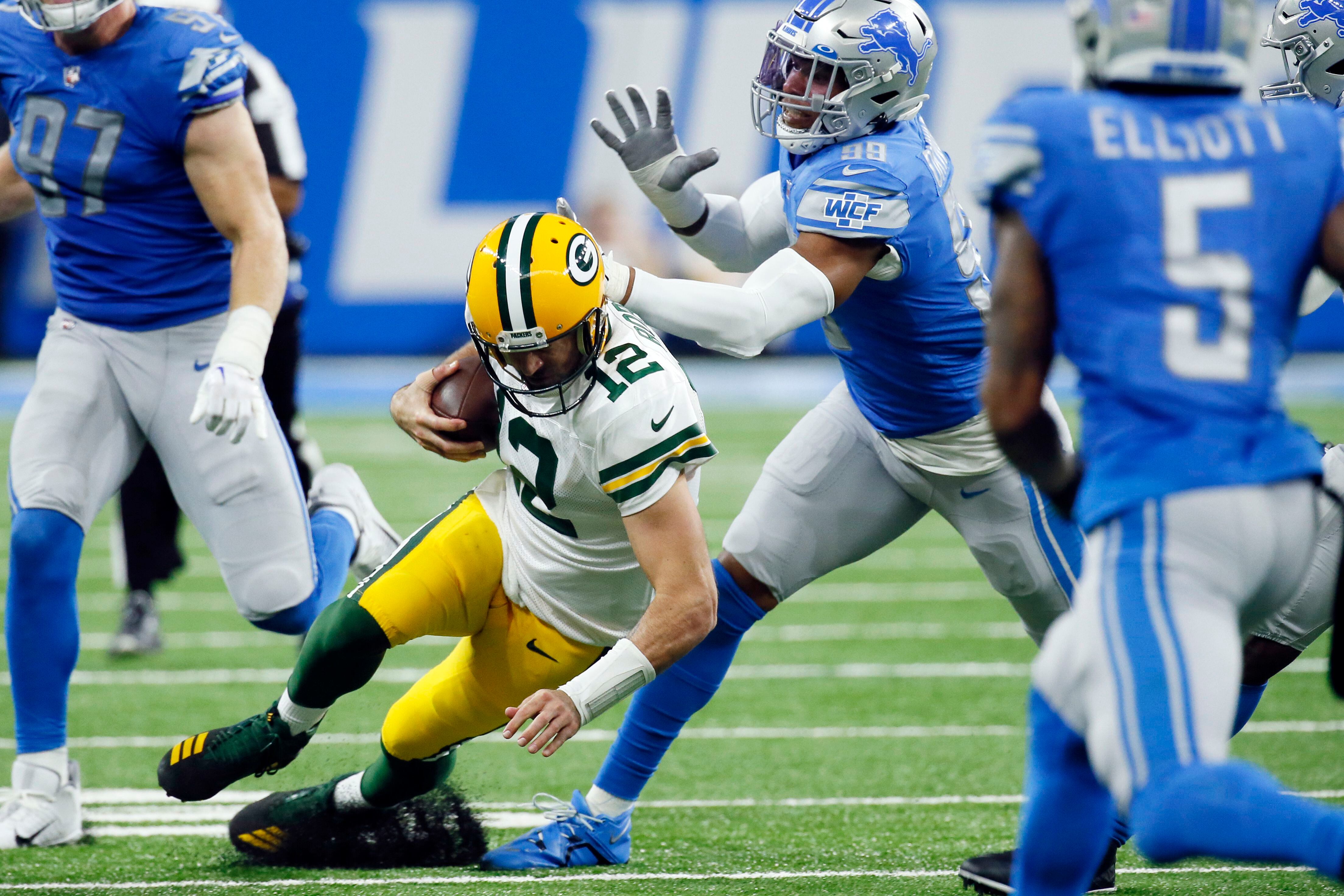 Packers heat up, leave Lions out in the cold