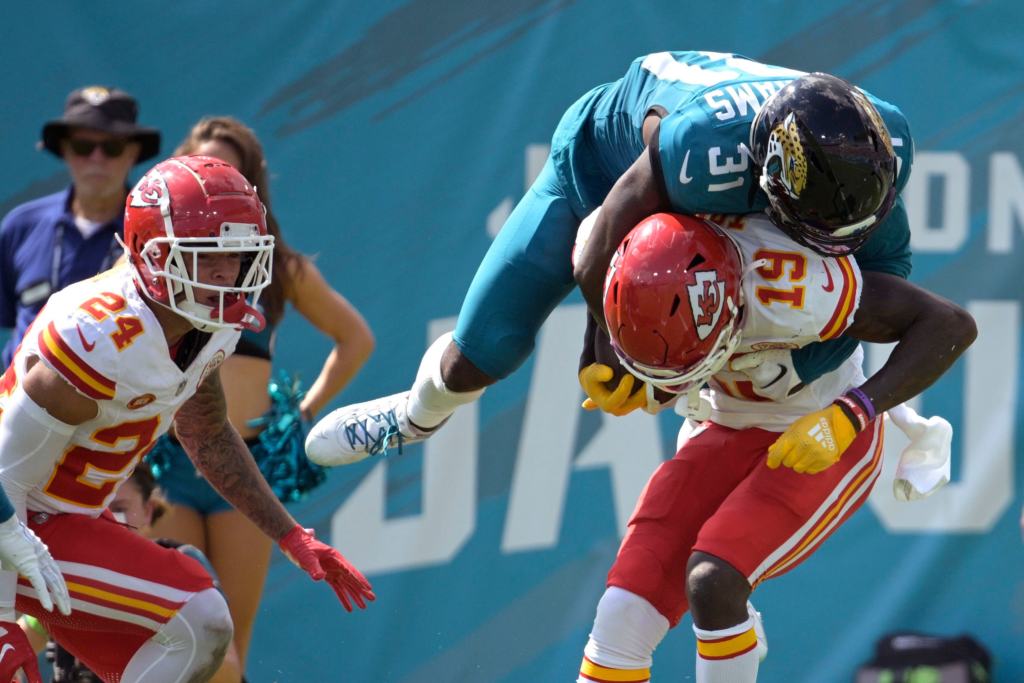 Chiefs overcome mistakes to beat Jaguars 17-9, Kansas City's 3rd win vs.  Jacksonville in 10 months –