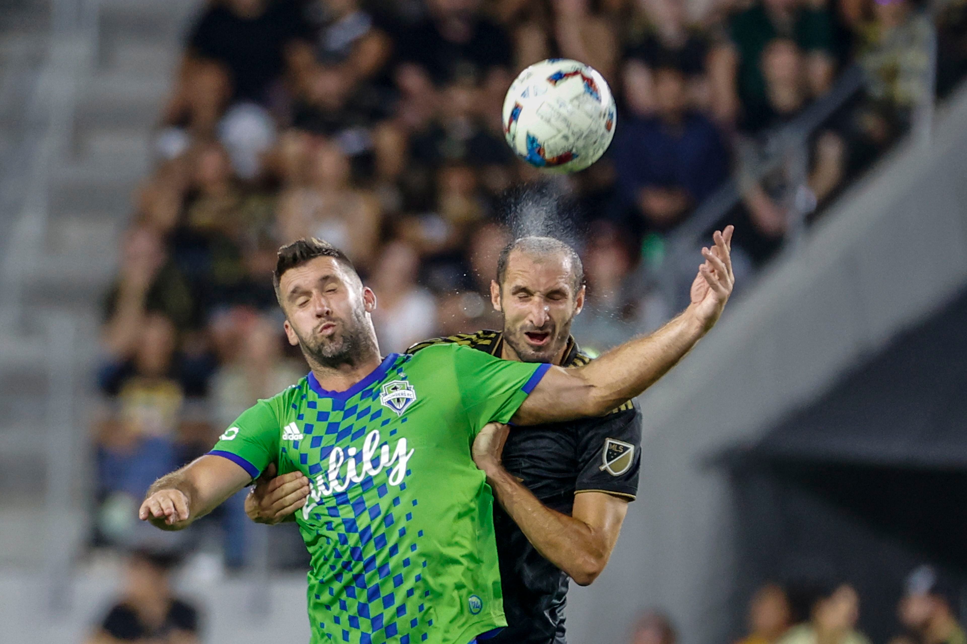 Bale and Chiellini make home debuts for LAFC in win over Seattle Sounders, MLS