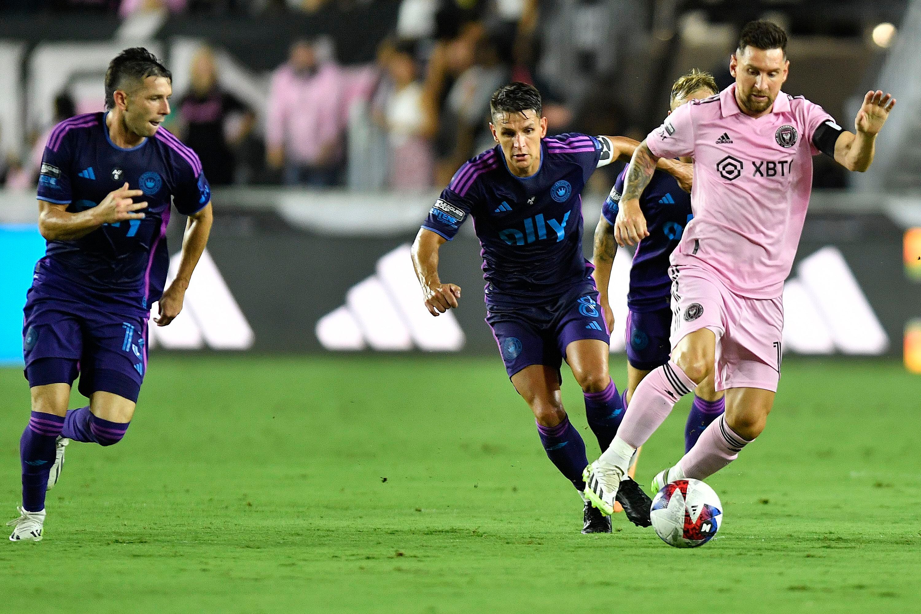 Watch: Lionel Messi scores again: Inter Miami storm into semi-finals, beat  Charlotte FC 4-0