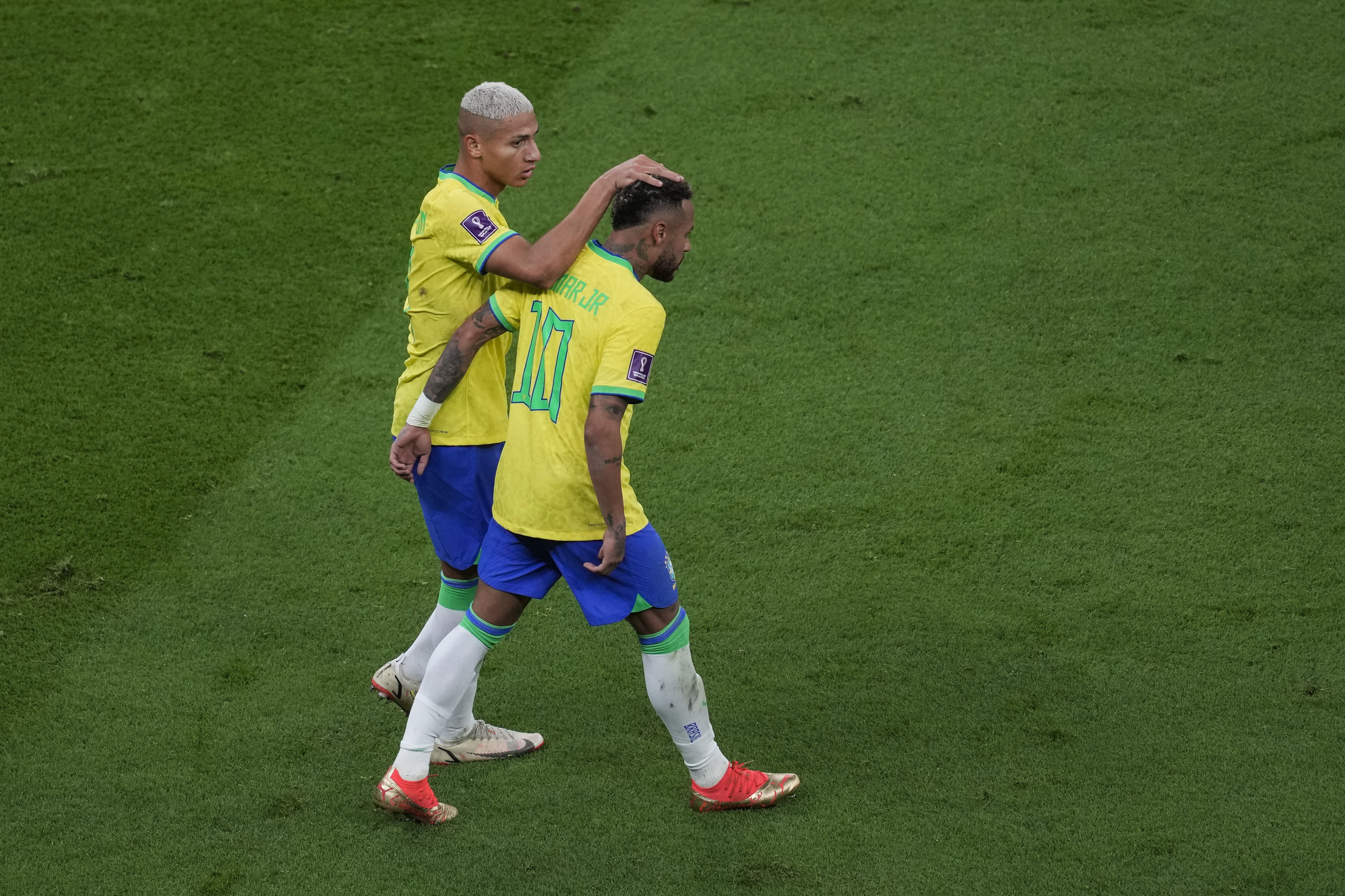 Injured Neymar to miss Brazil's second World Cup match