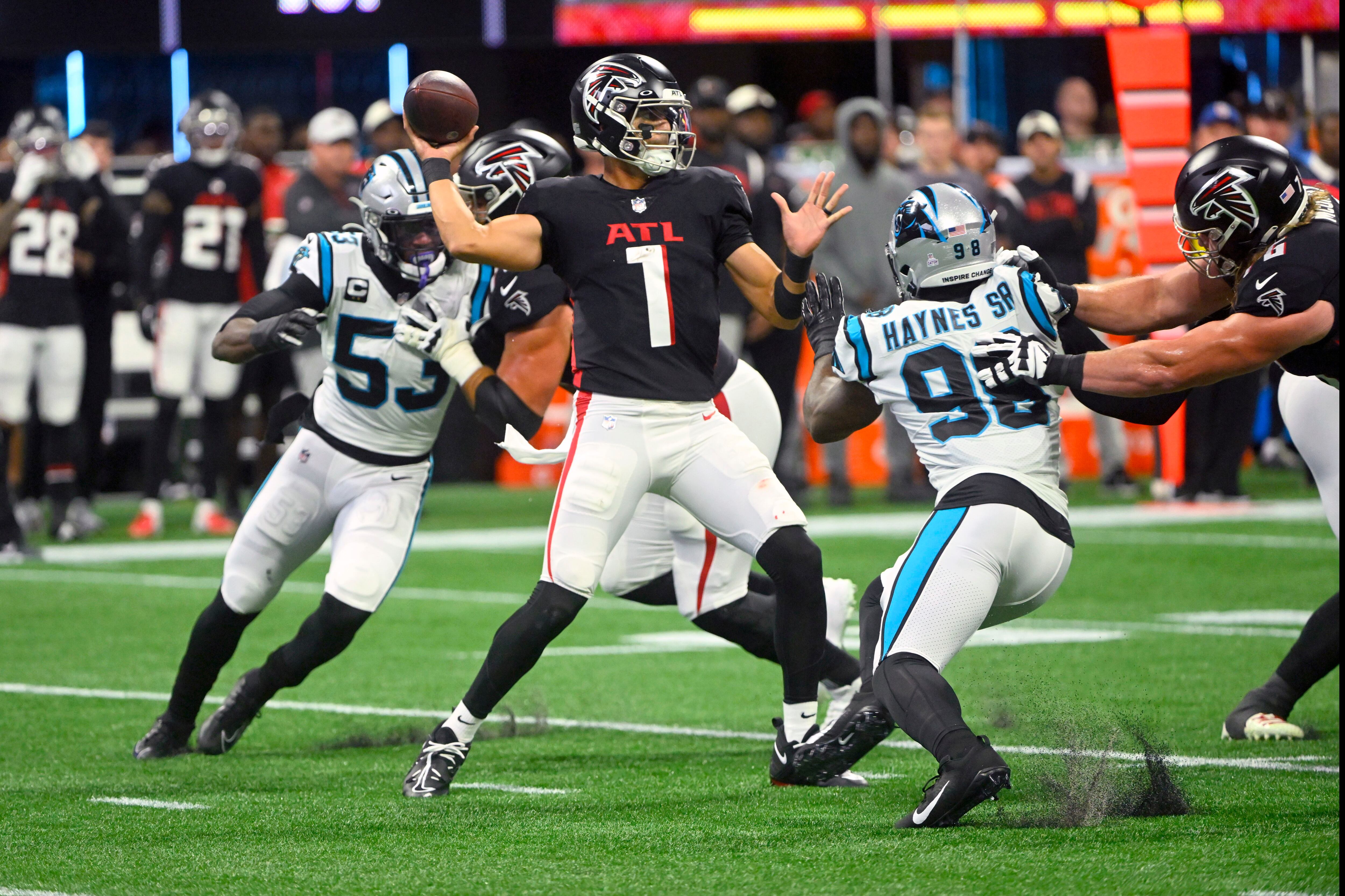 Koo's OT FG gives Falcons improbable 37-34 win over Panthers