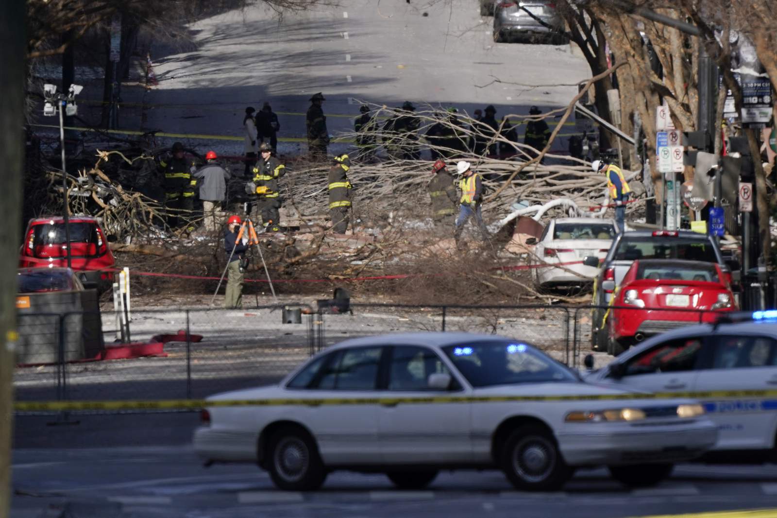 The Latest: Driver charged after truck stopped in Tennessee