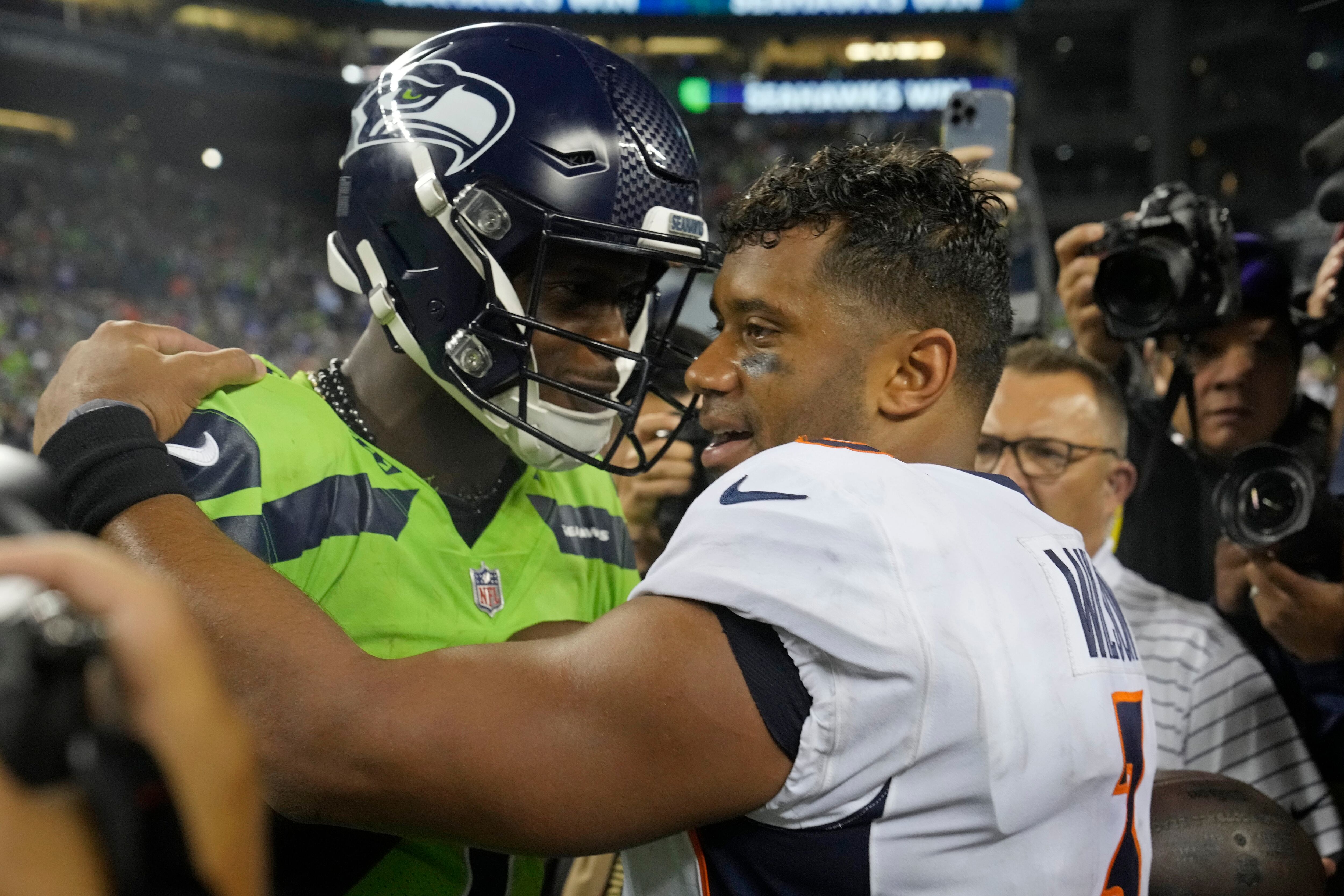 Russ who? Seattle Seahawks survive Wilson's return, top Broncos 17-16 -  Terrace Standard