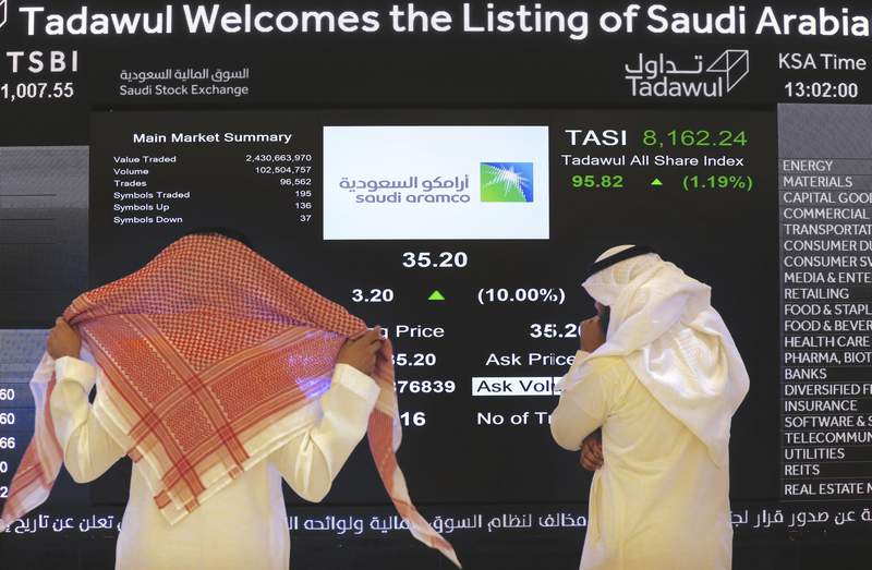 Saudi Aramco closes near $2T valuation as oil prices rally