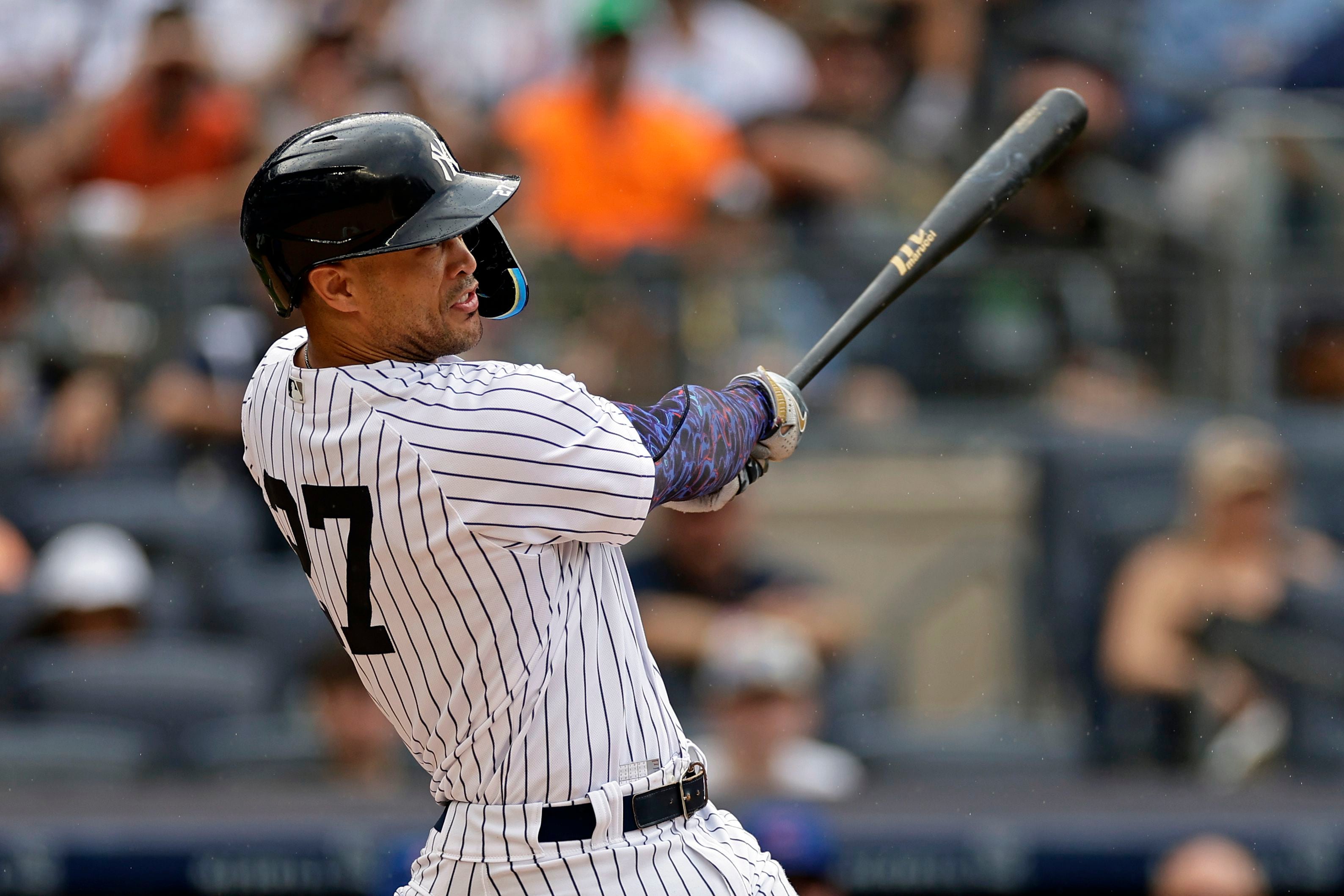 Stanton homers twice as Yankees rebound with 6-3 win over Cubs