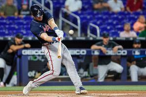 Marlins issues against Atlanta continue in 14-6 loss