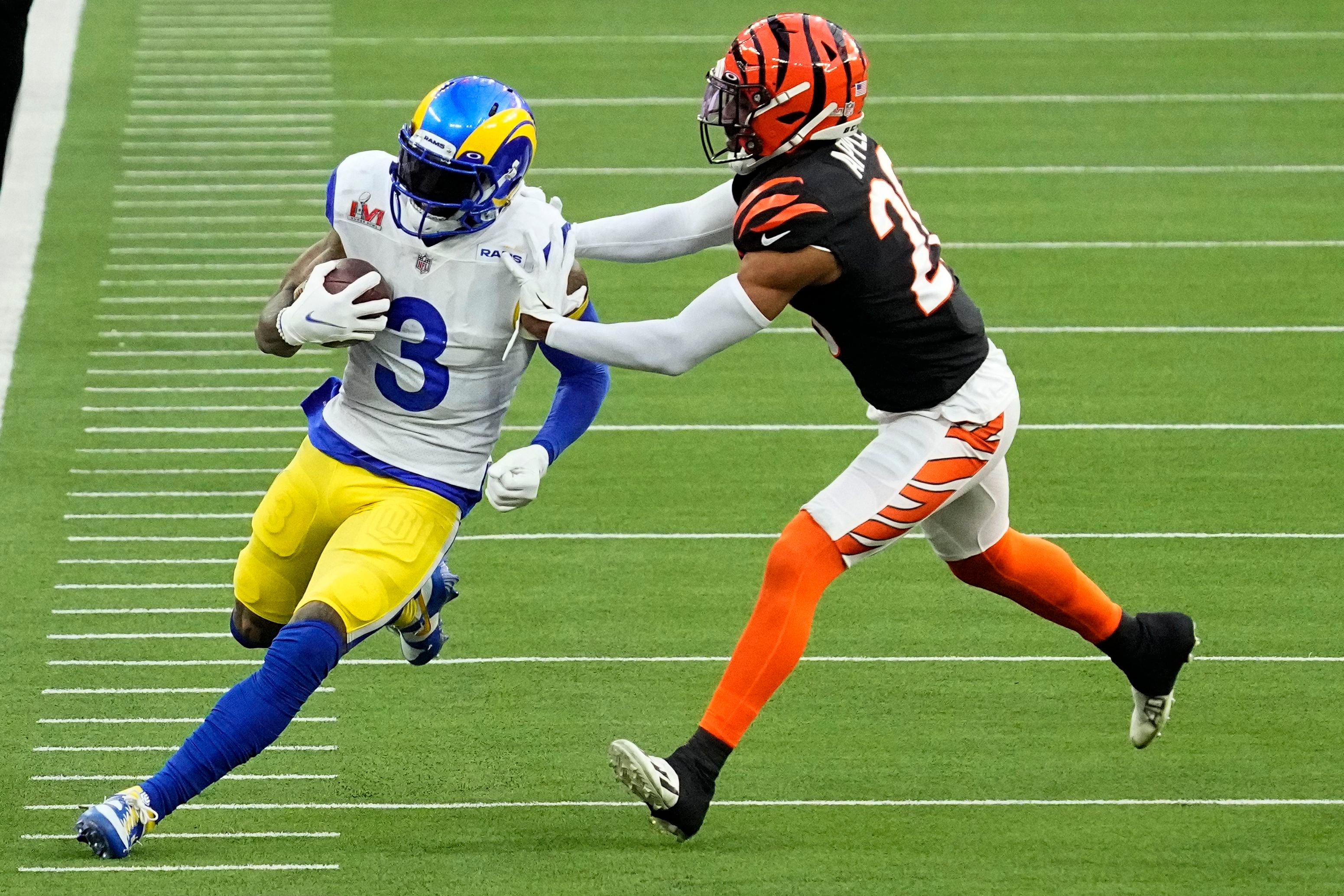 Odell Beckham Jr injury update: Rams WR suffers Super Bowl knee injury -  Turf Show Times