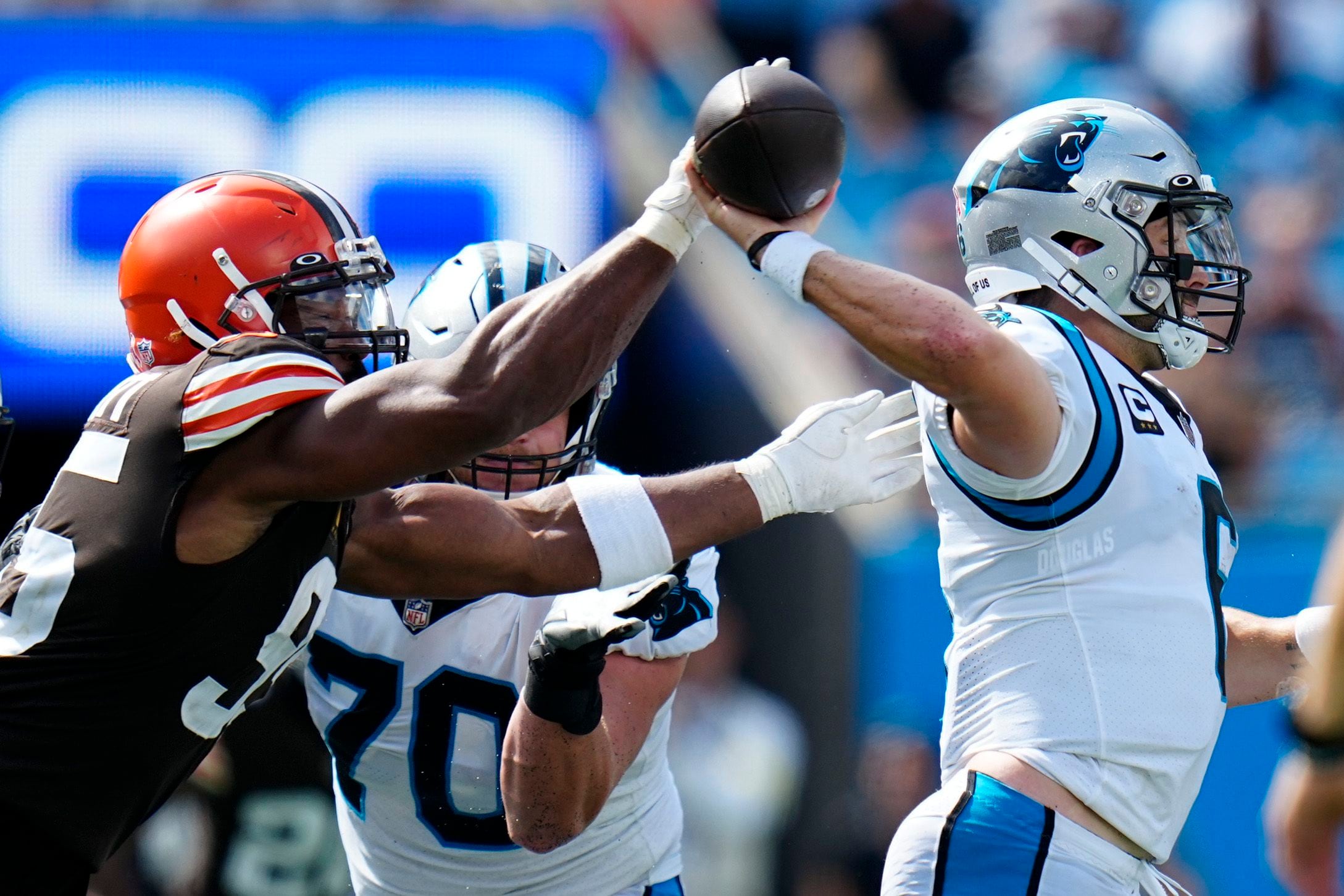 Myles Garrett released from hospital after car crash: Cleveland Browns  defensive end has non-life-threatening injuries, NFL News