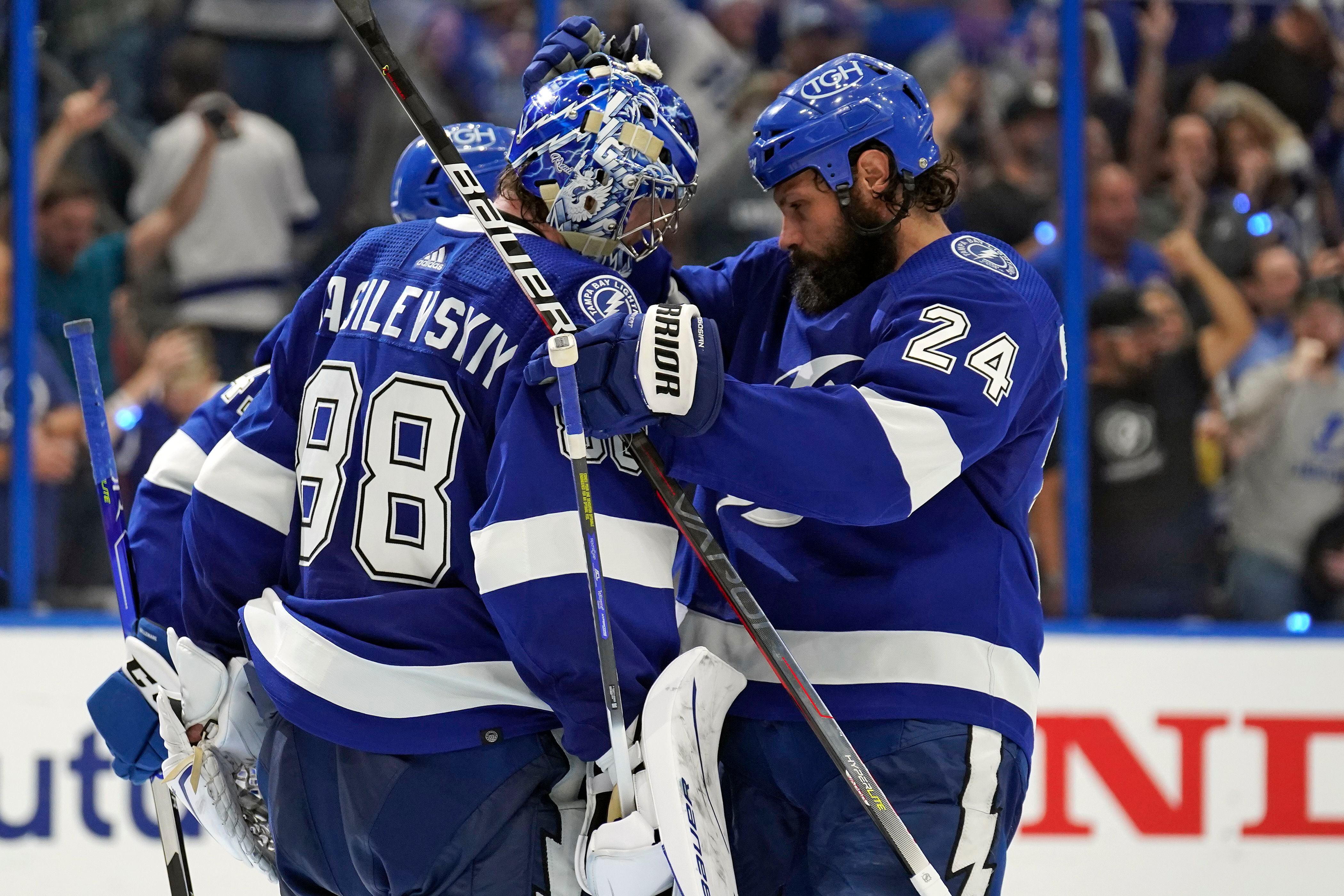 Andrei Vasilevskiy Igor Shesterkin Tampa Bay Lightning New York Rangers  Eastern Conference Final 