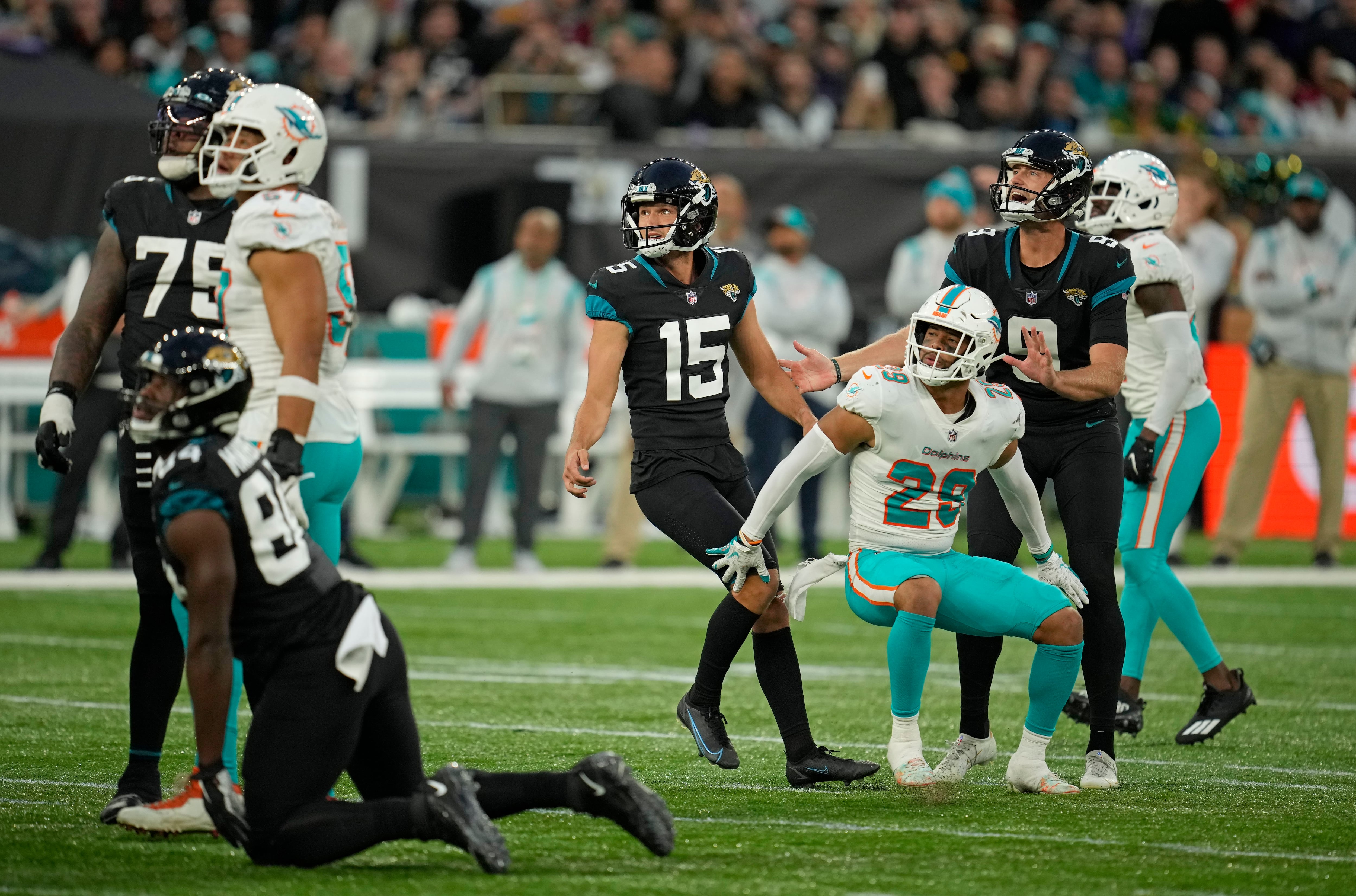 Five key plays: Jaguars 23, Dolphins 20