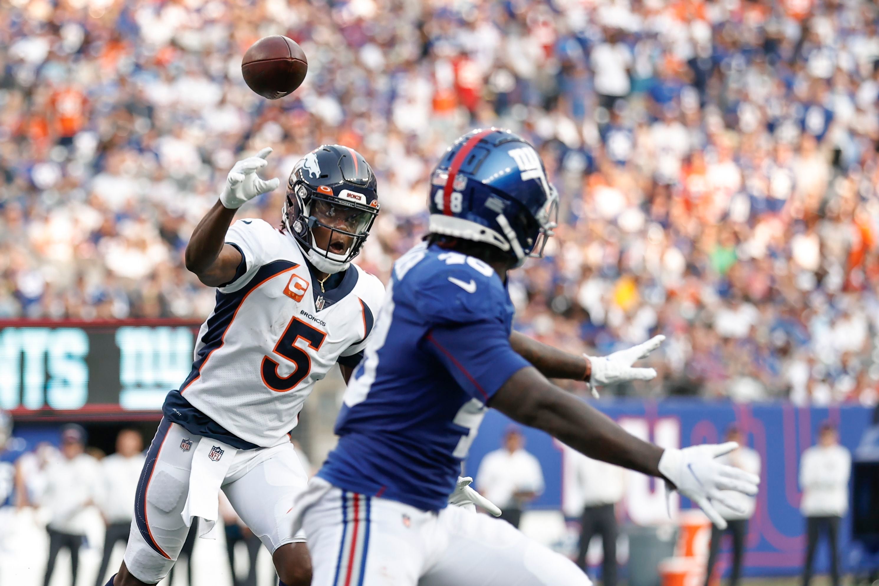 Broncos Wide Receiver Tim Patrick Grabs Third Touchdown Catch Of Season