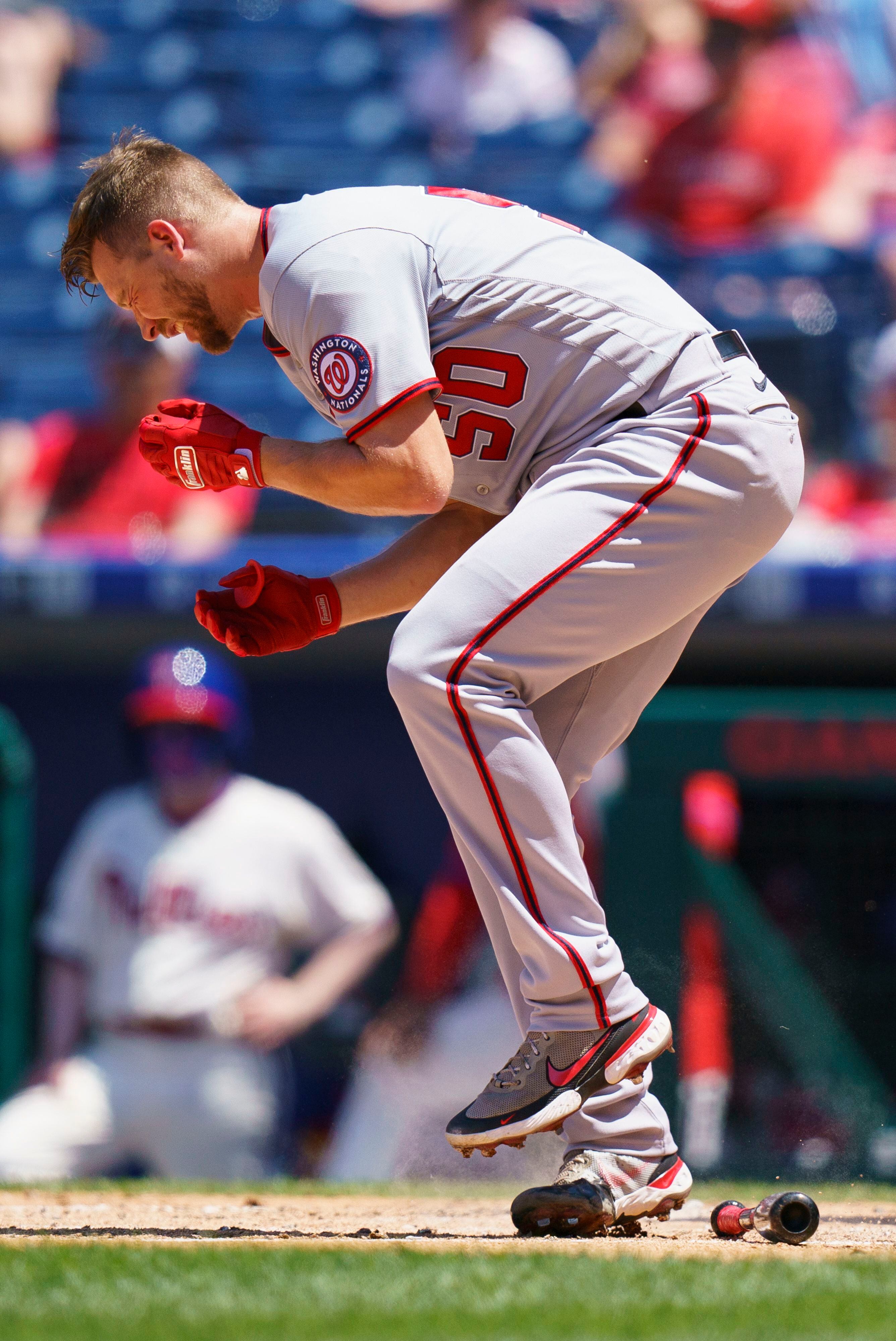 J.T. Realmuto Philadelphia Phillies Game-Used Pink Catcher's Mask from the  2021 MLB Season