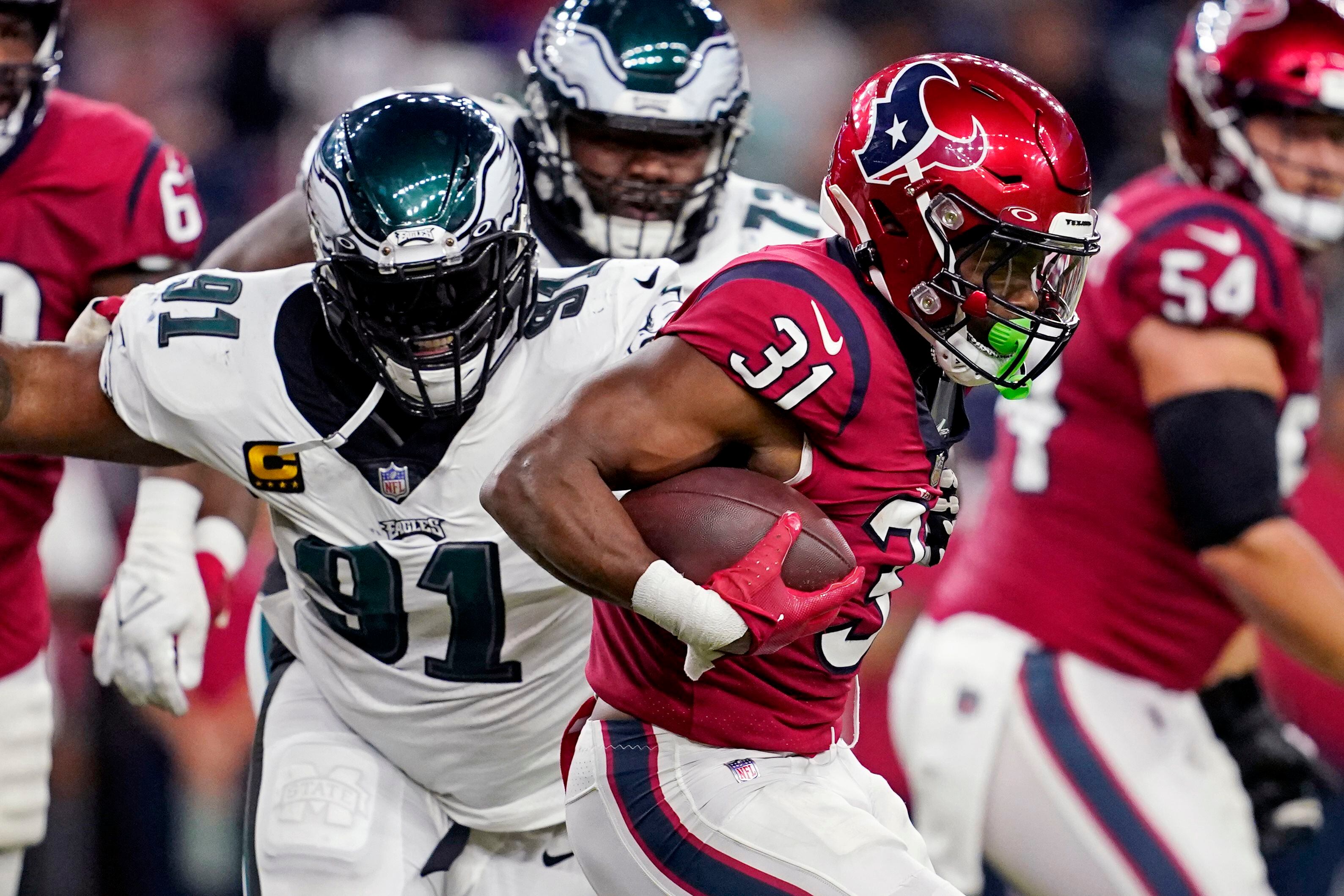 Eagles Defeat Texans at NRG Stadium on Battle Red Day, 29-17