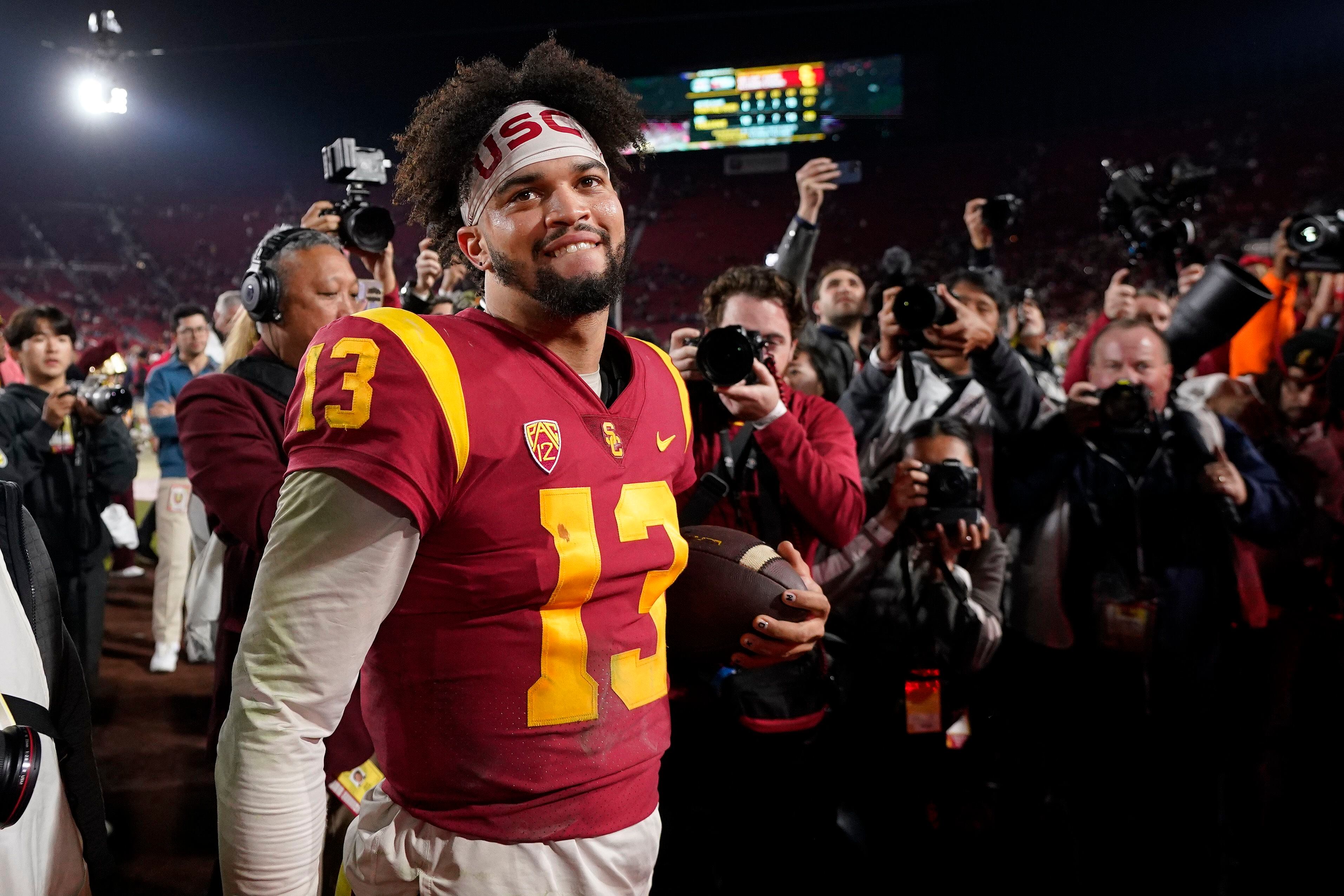 USC QB Caleb Williams: 'I want to be on the field with my guys' in Cotton  Bowl