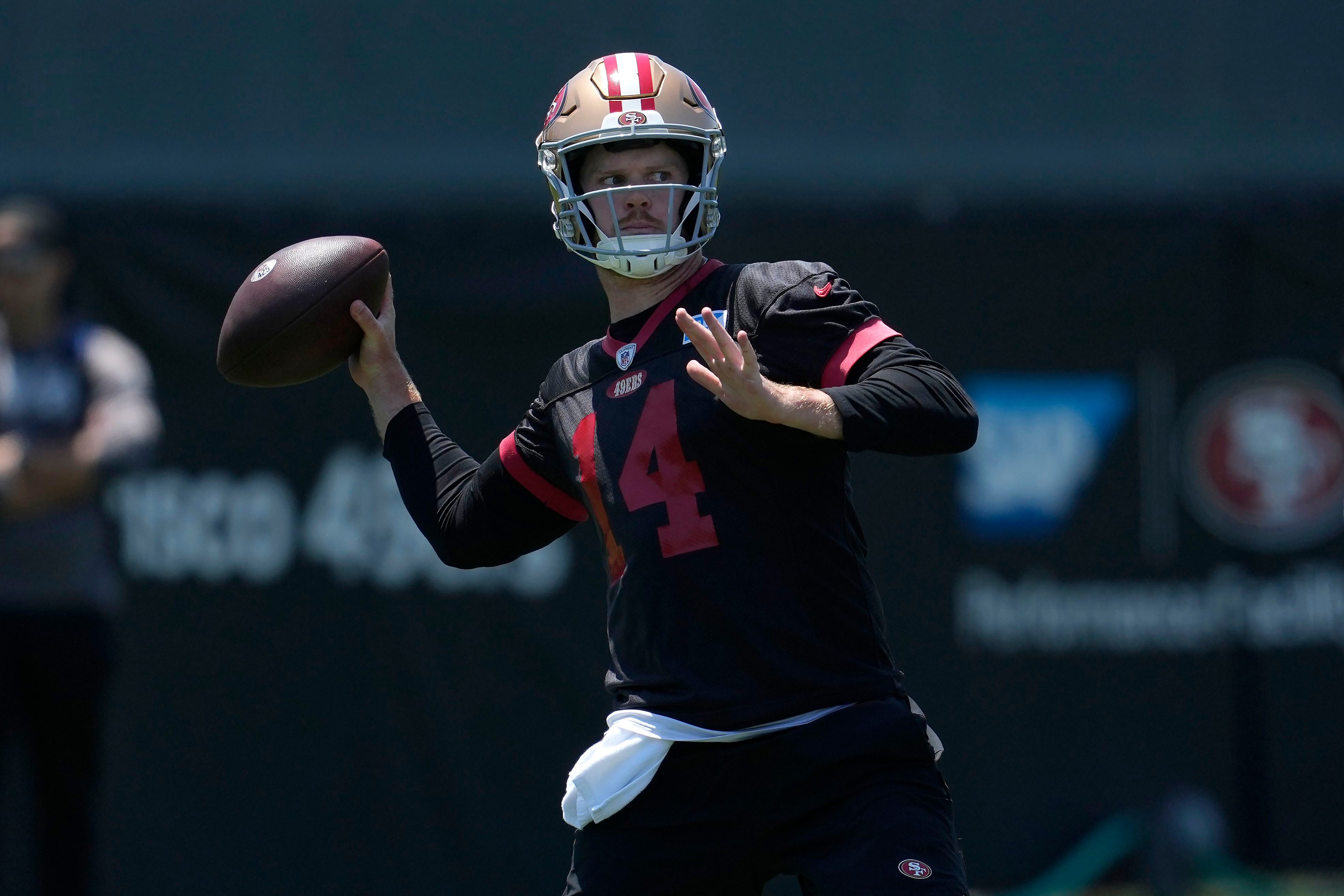 49ers QB Brock Purdy returns to practice for the first time since elbow  surgery