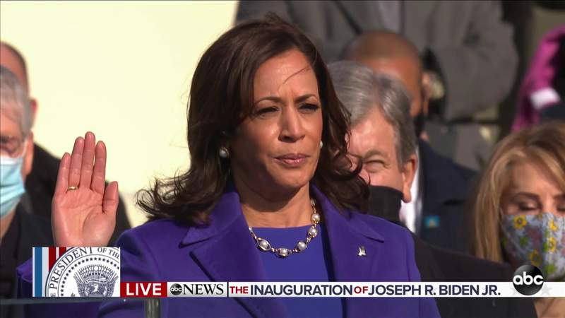Kamala Harris Sworn In As The 49th Vice President Of The United States