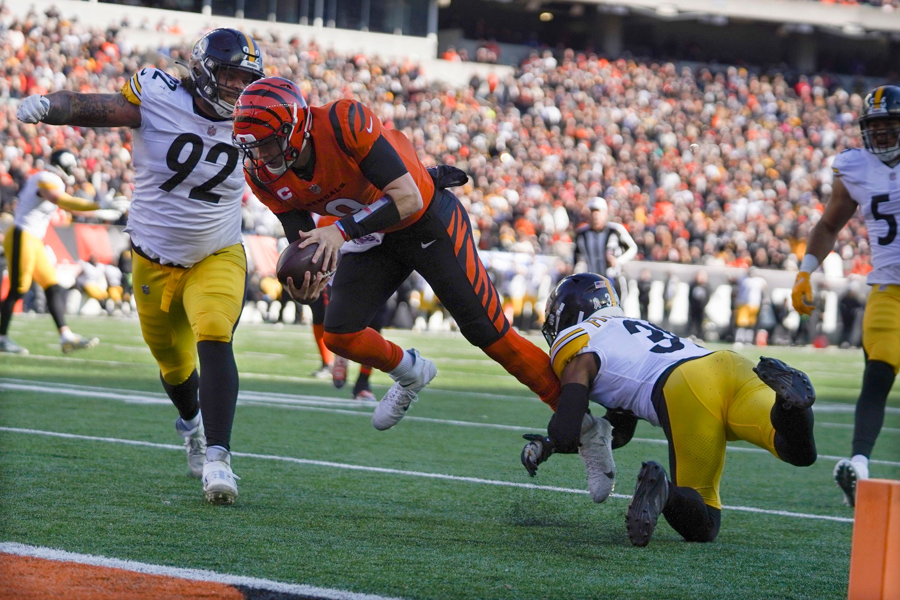 Cincinnati Bengals upset Pittsburgh Steelers 27-17 in prime-time game