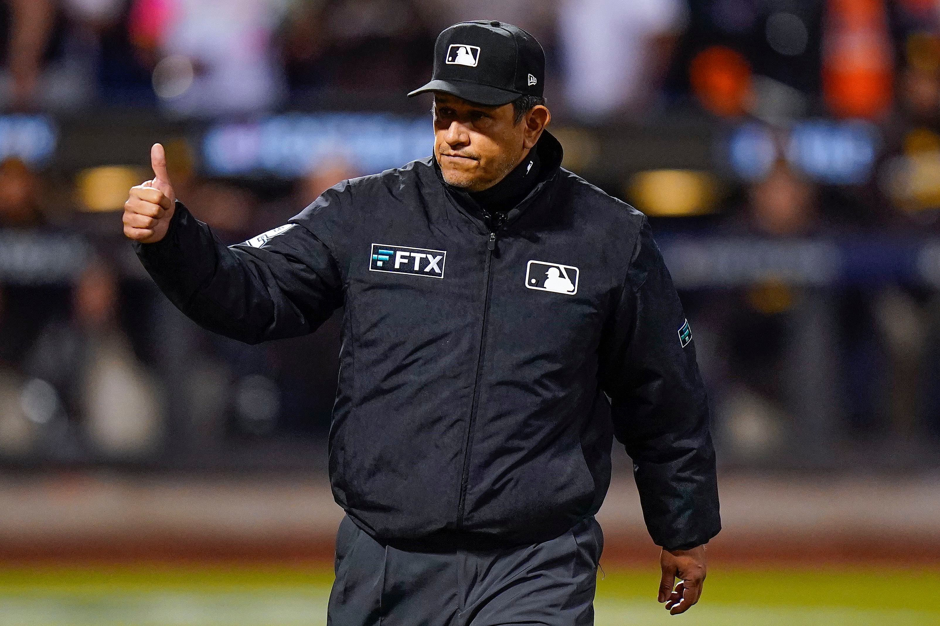 Joe Musgrove's ears checked by umps in NL Wild Card Game 3