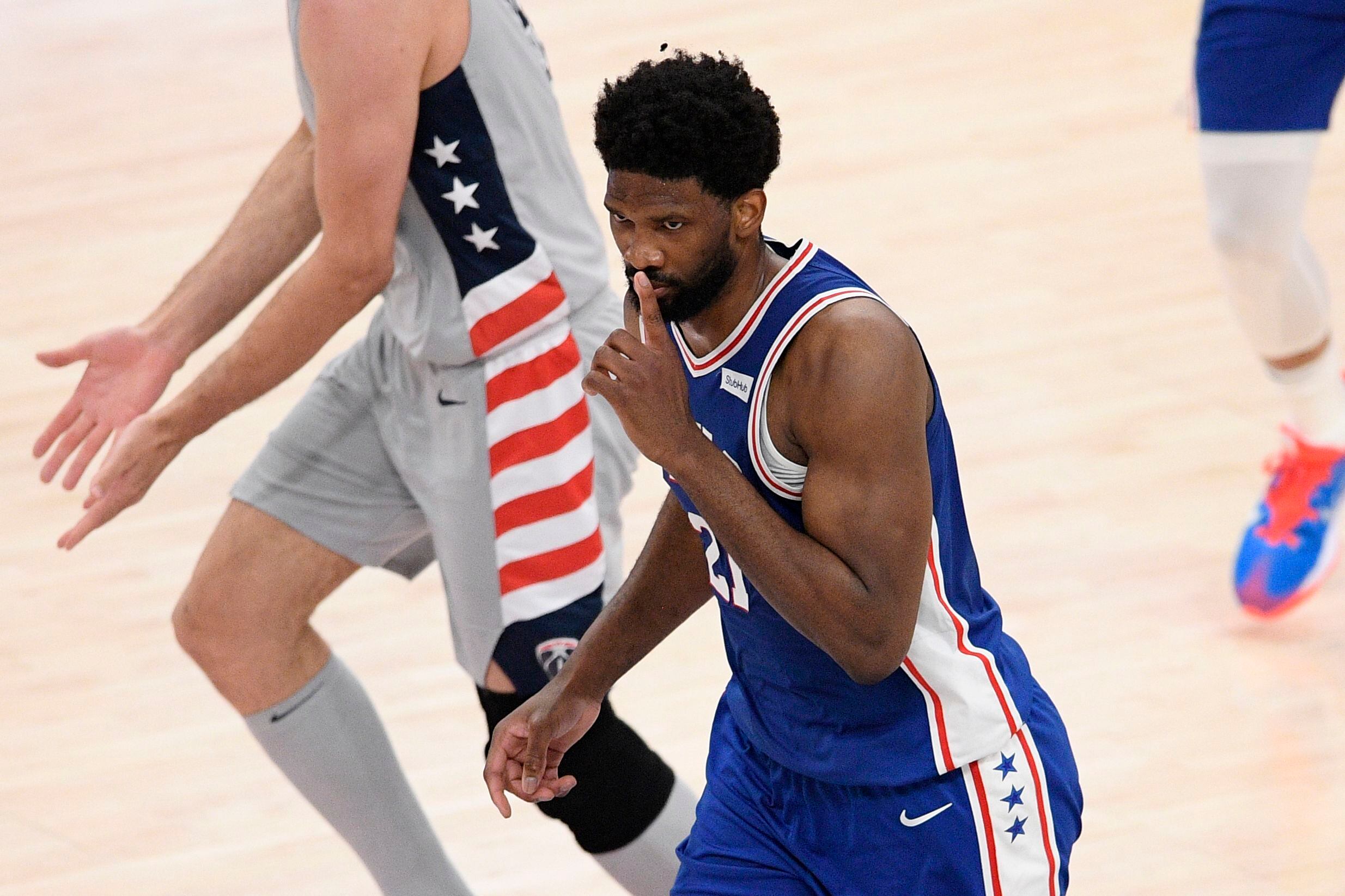 Sixers outlast Wizards to take 1-0 series lead: GRADES