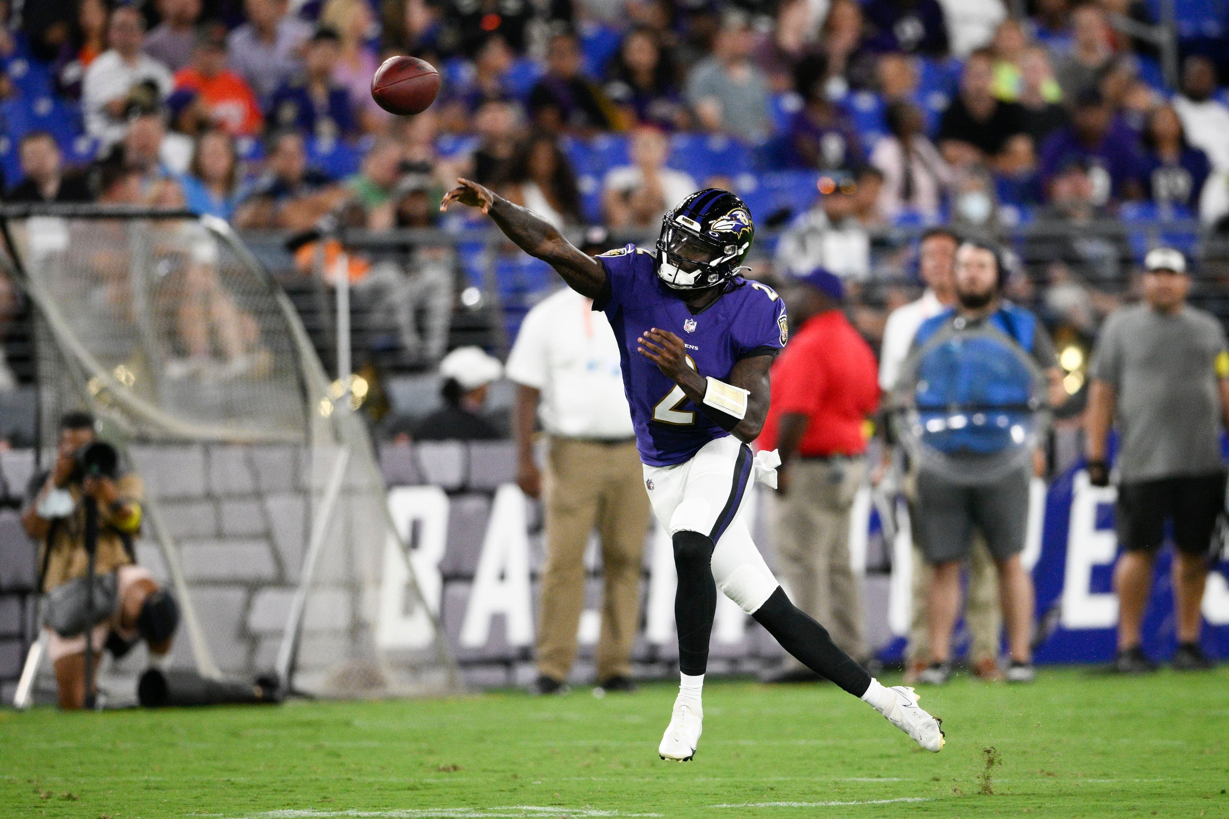 Ravens win 21st straight preseason game, topping Titans - The San Diego  Union-Tribune