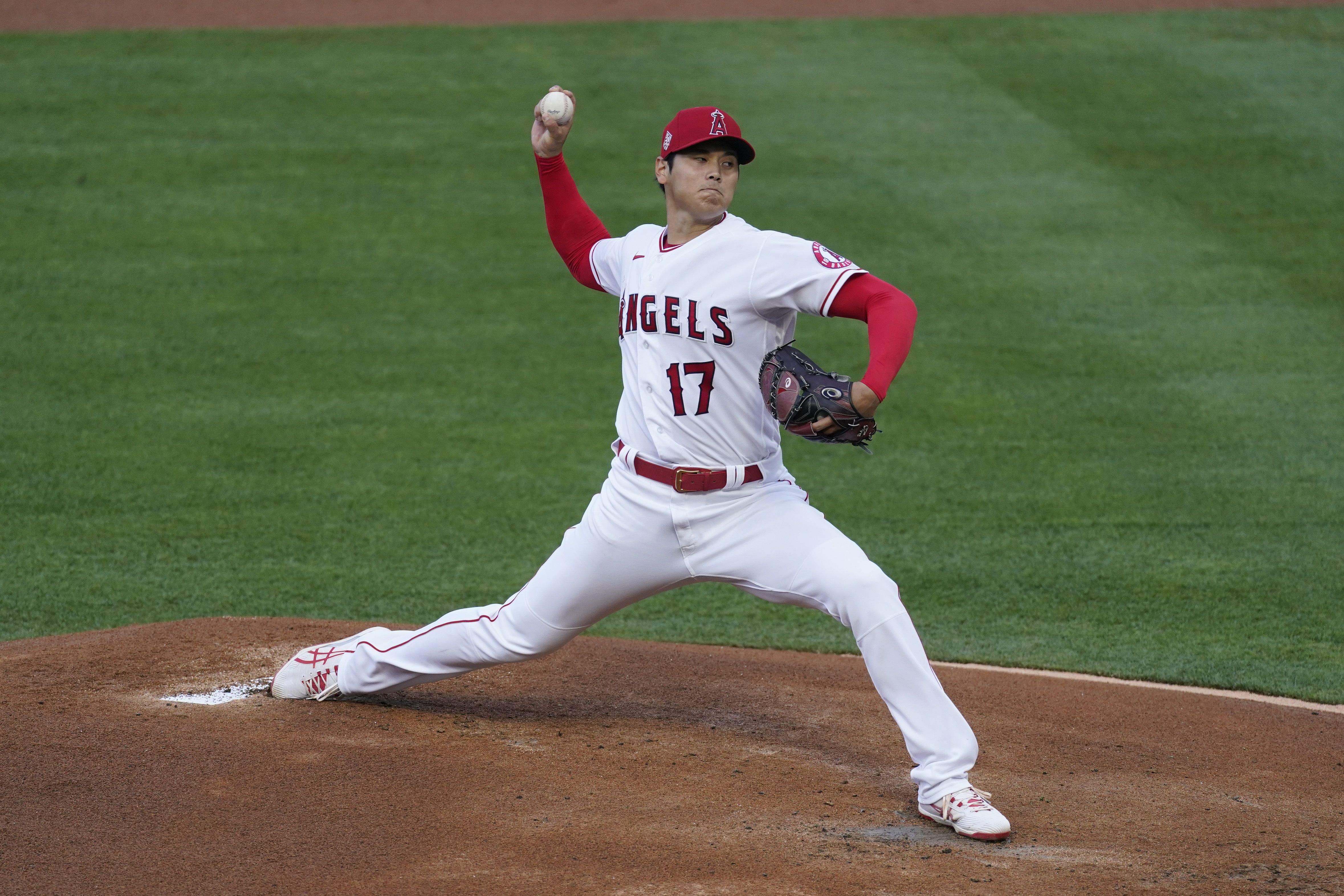 MIAMI, FL - JULY 05: Los Angeles Angels designated hitter Shohei