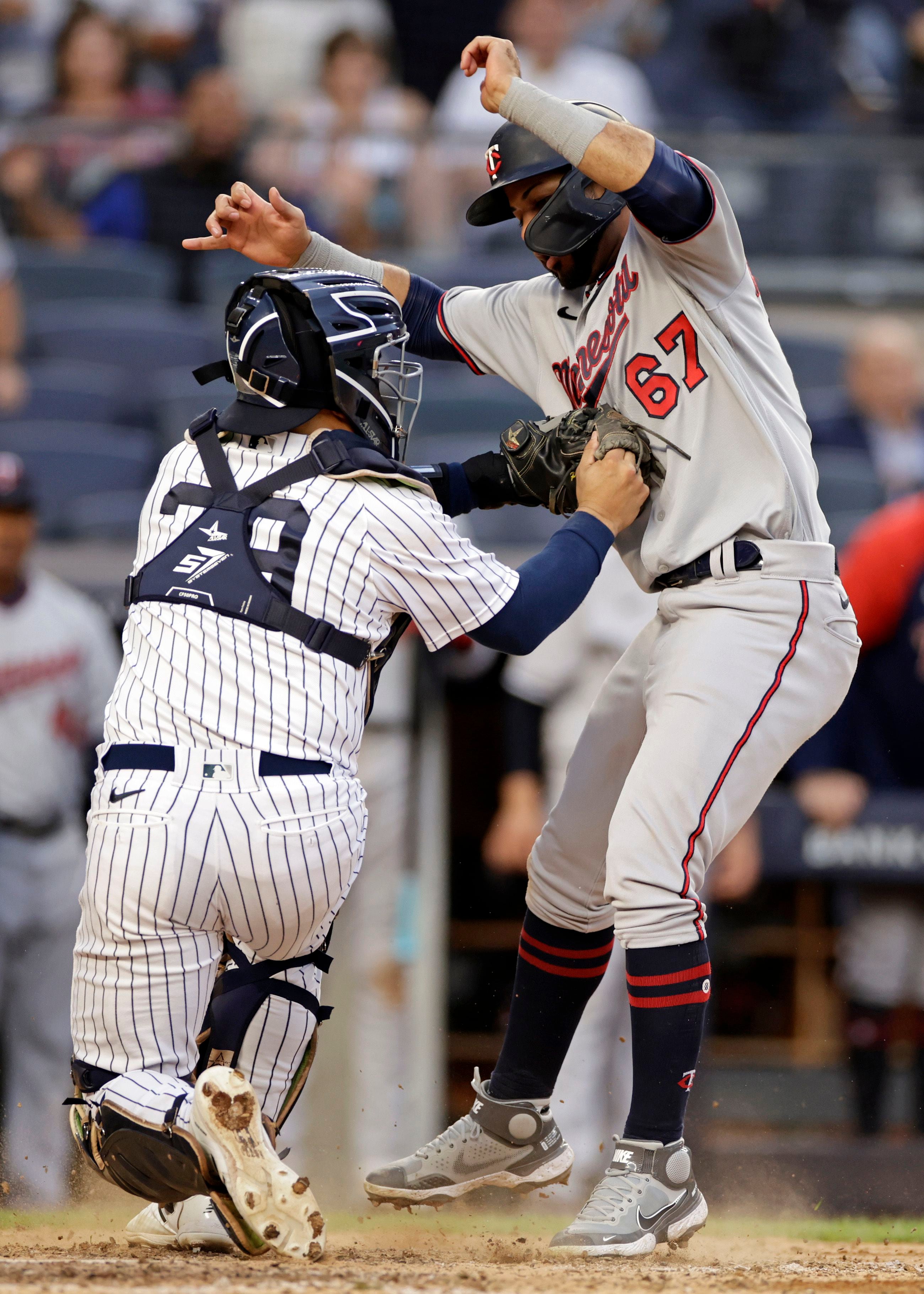 Twins-Yankees rained out; St. Paul's Louie Varland set to make