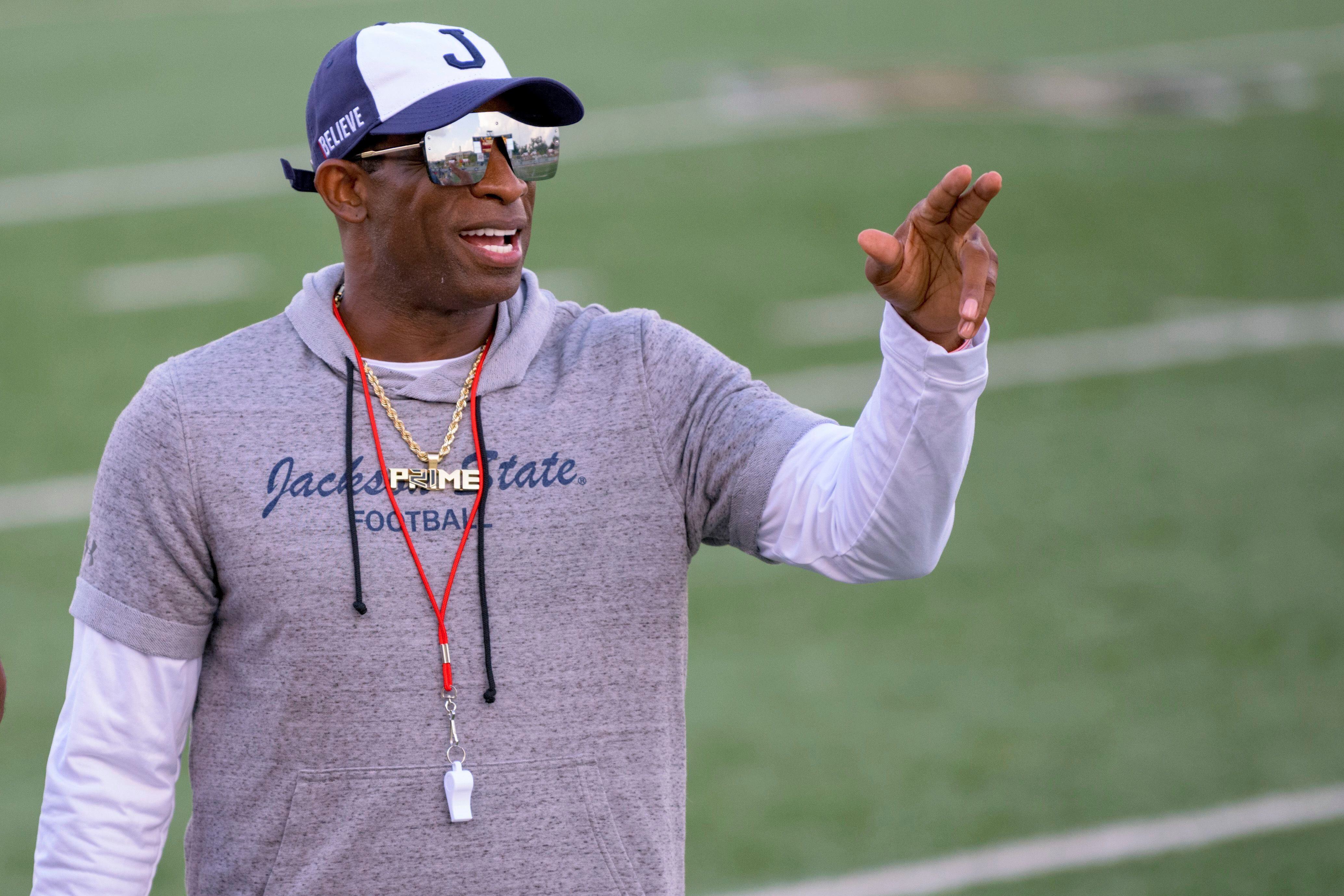 Tennessee State coach Eddie George talks Deion Sanders