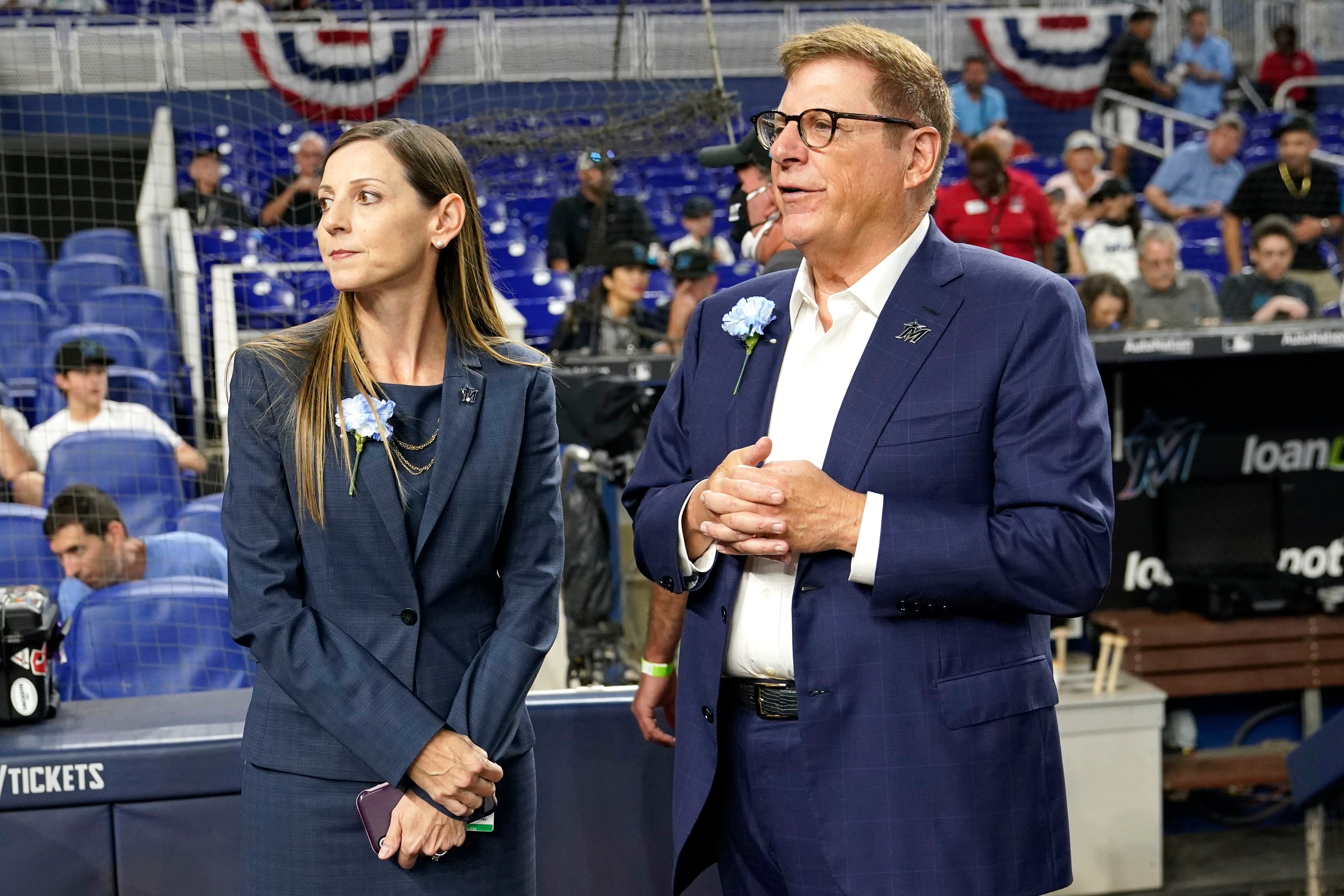 Marlins make history, promoting Caroline O'Connor to president - Axios Miami