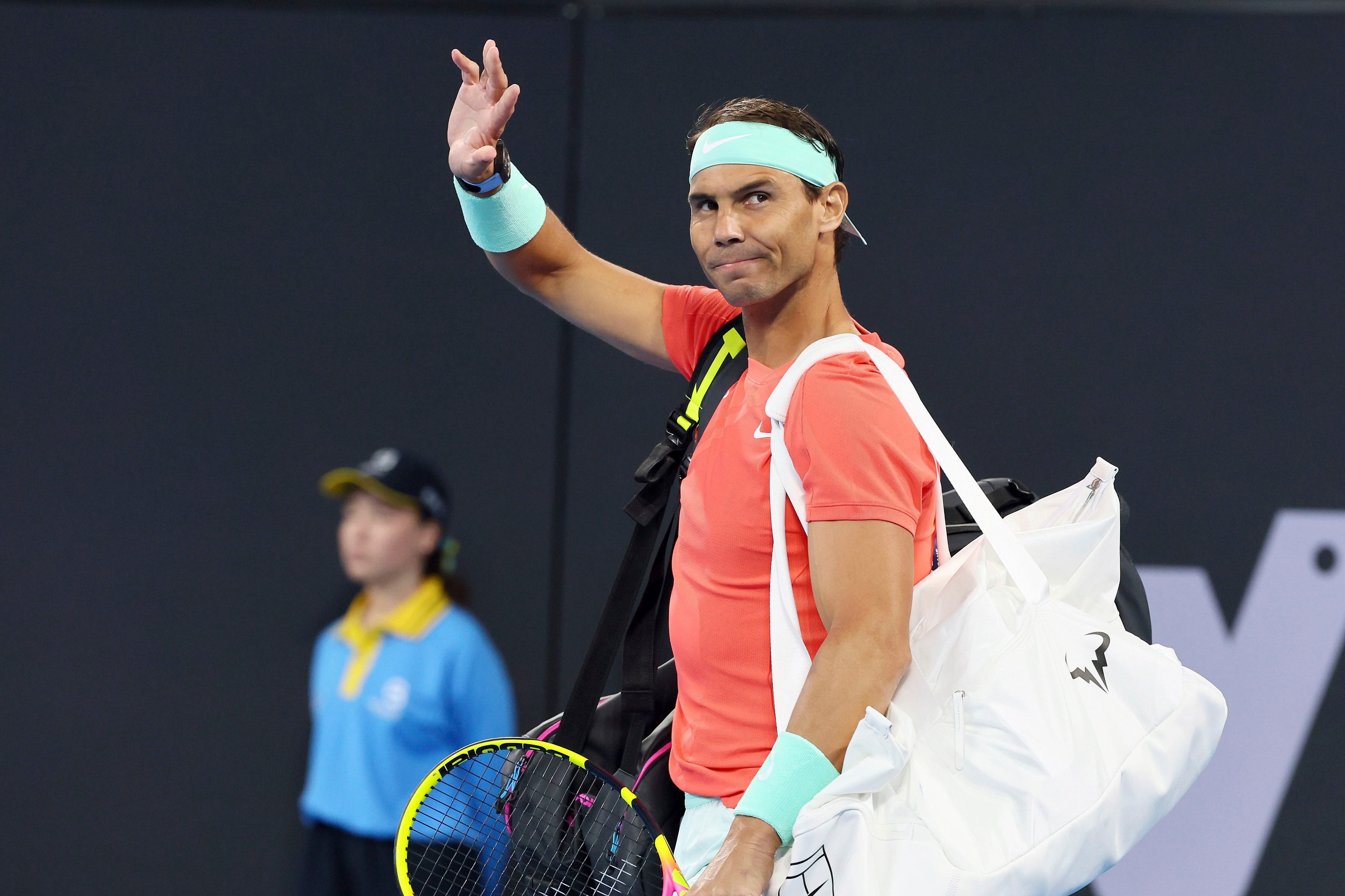 Rafael Nadal shows no sign of problems with injured hip in exhibition loss  to Carlos Alcaraz