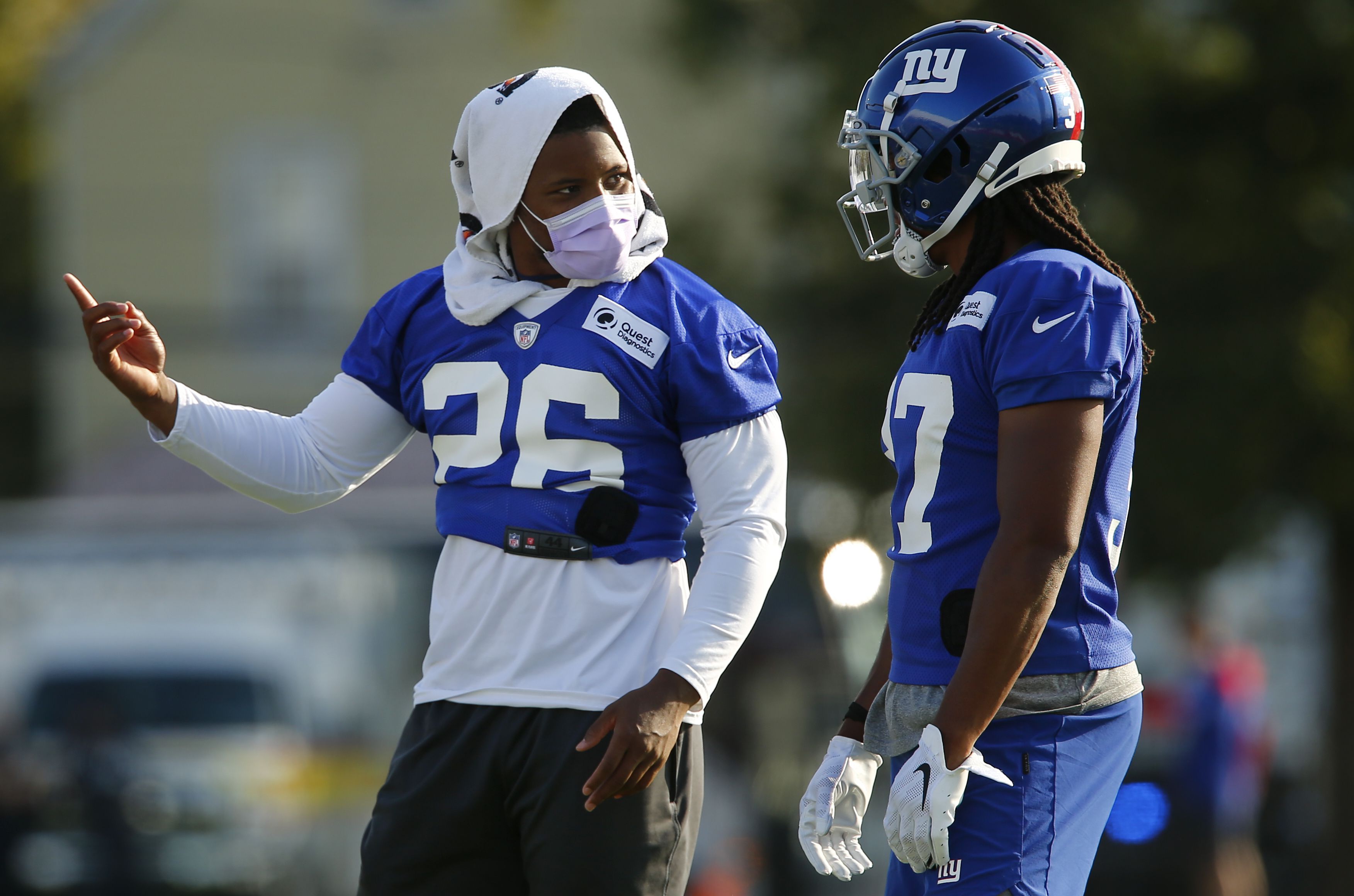 New York Giants - Kyle Rudolph is back at practice 