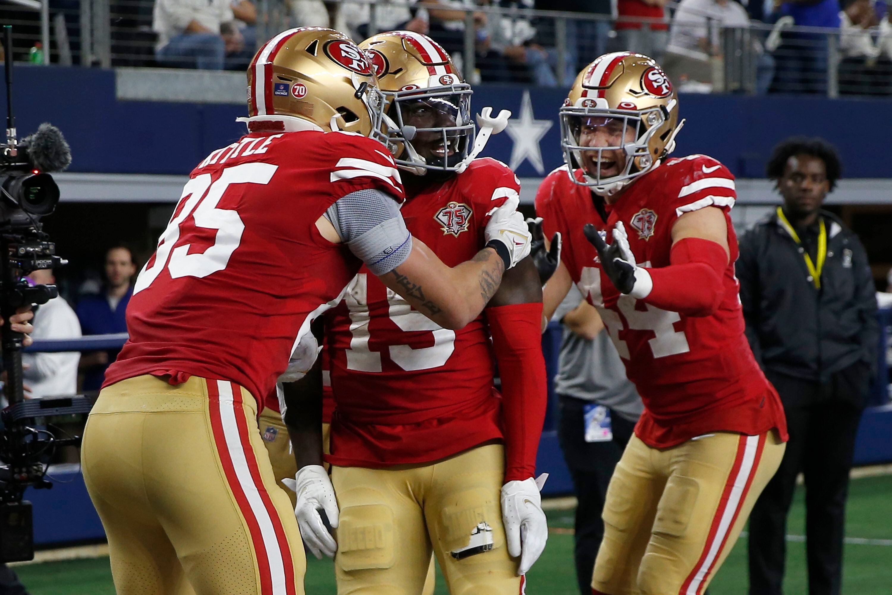 Despite injuries, 49ers notch big stops in 23-17 wild-card win over Cowboys