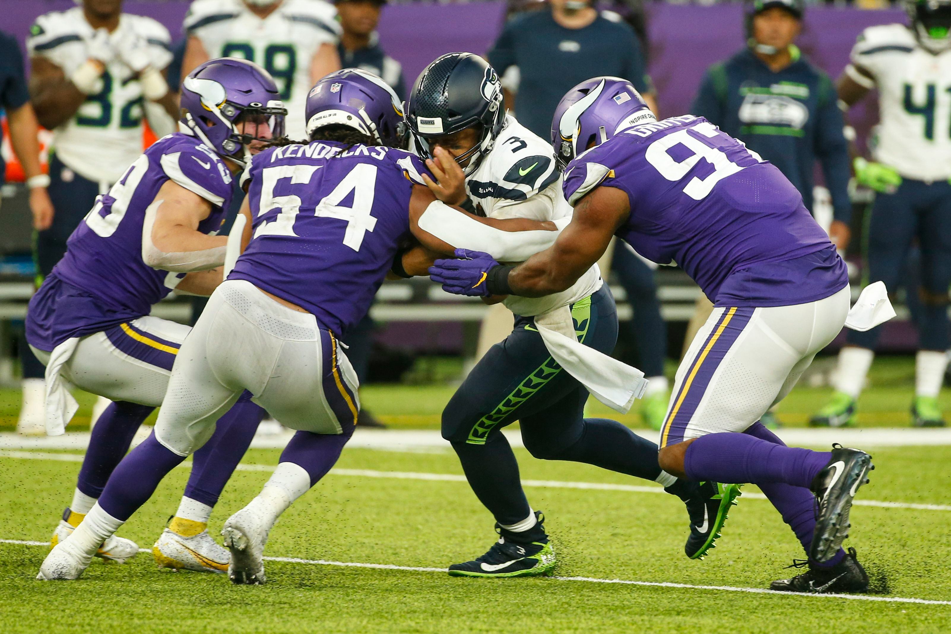 Vikings aim to stop 7-game skid vs. Wilson, Seahawks