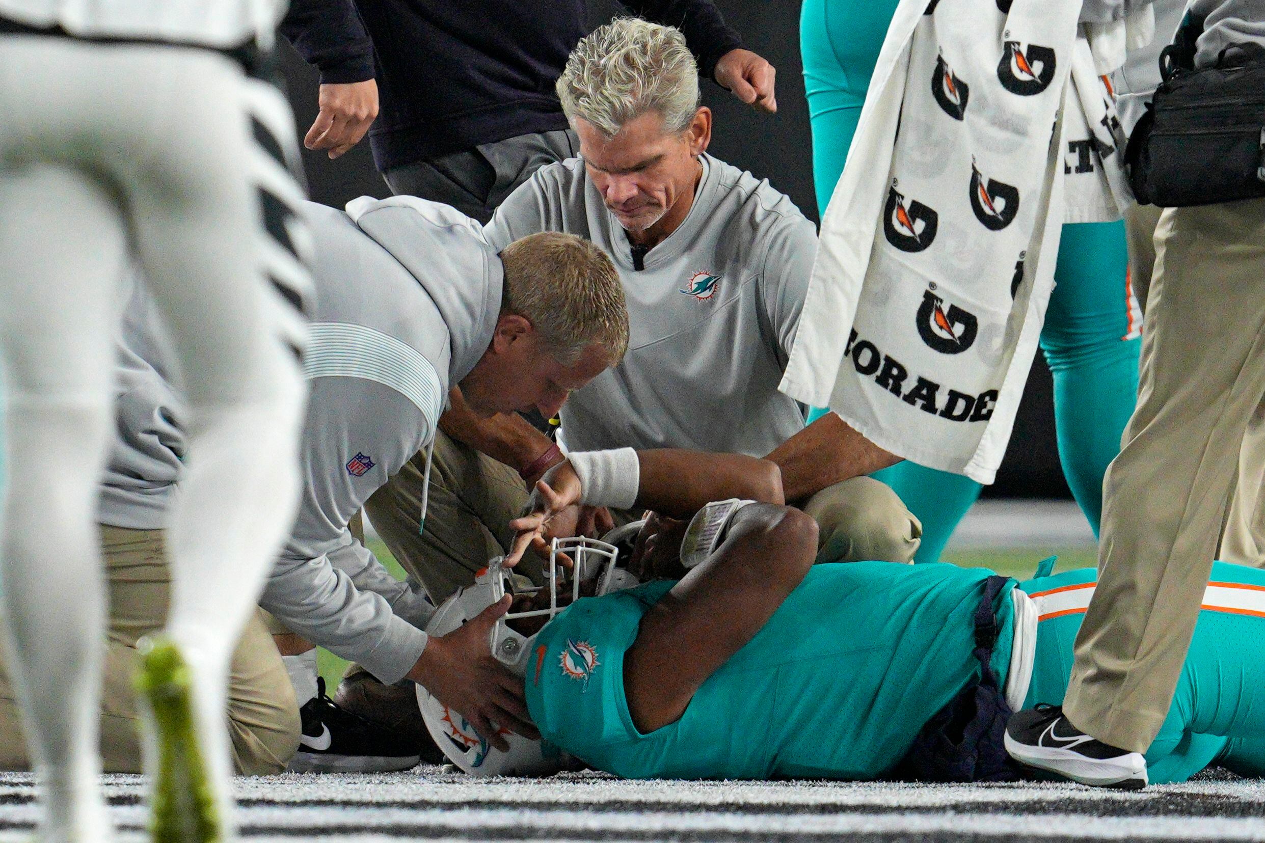 Dolphins' loss to Bengals overshadowed by Tua Tagovailoa's hospitalization, NFL