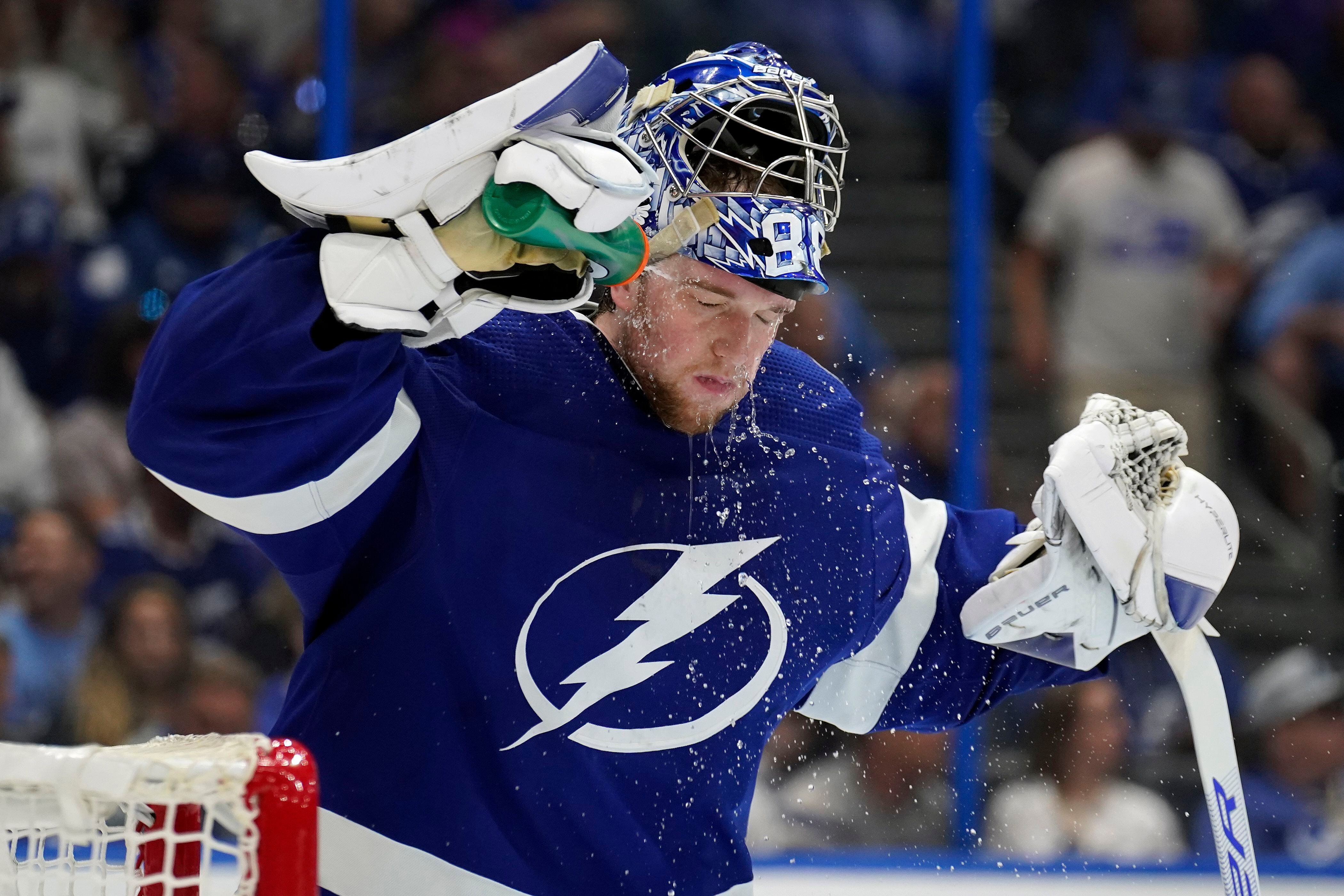 New Black Andrei Vasilevskiy Tampa Bay Lightning 88 Hockey