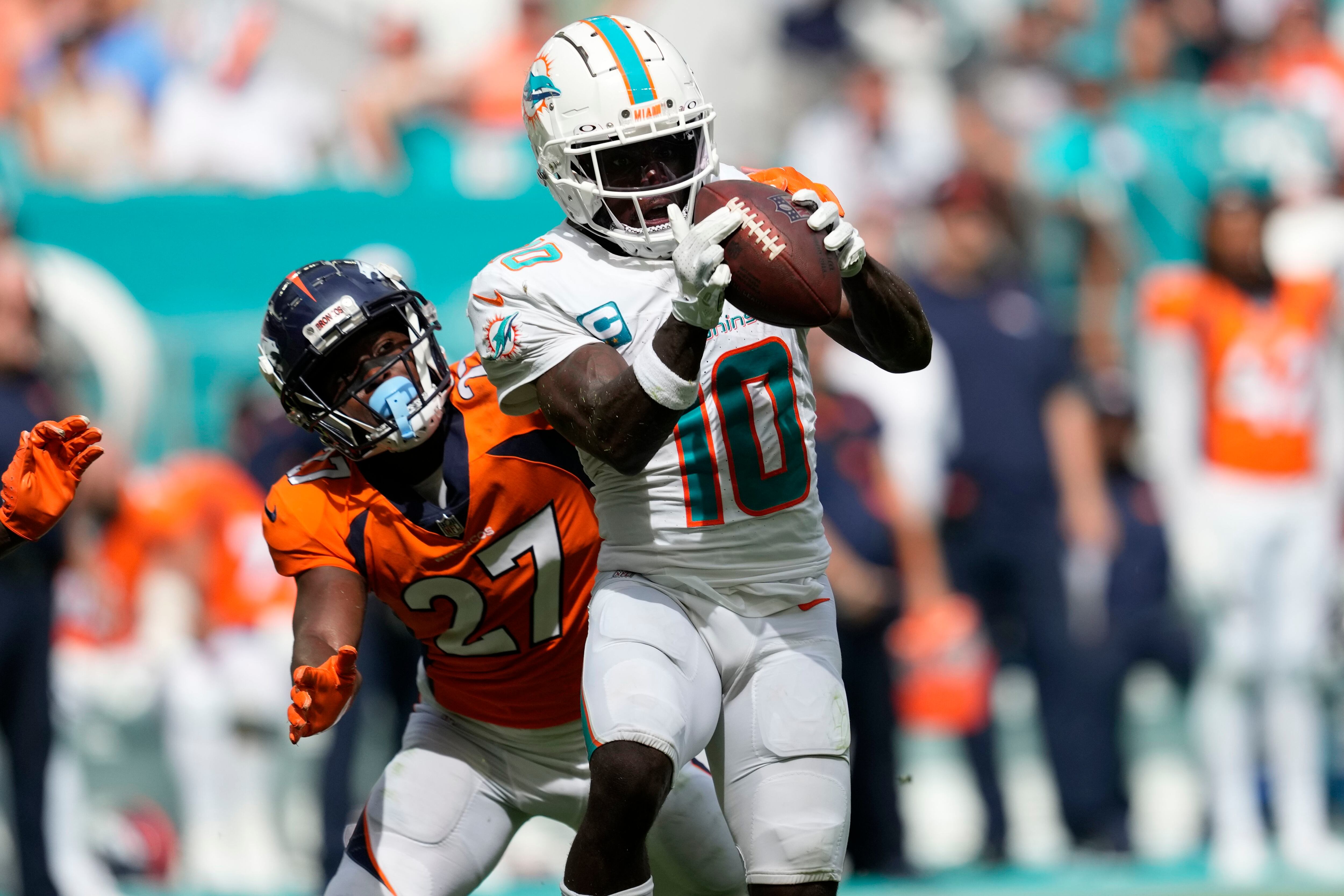 Dolphins set numerous records in their blowout win over Broncos