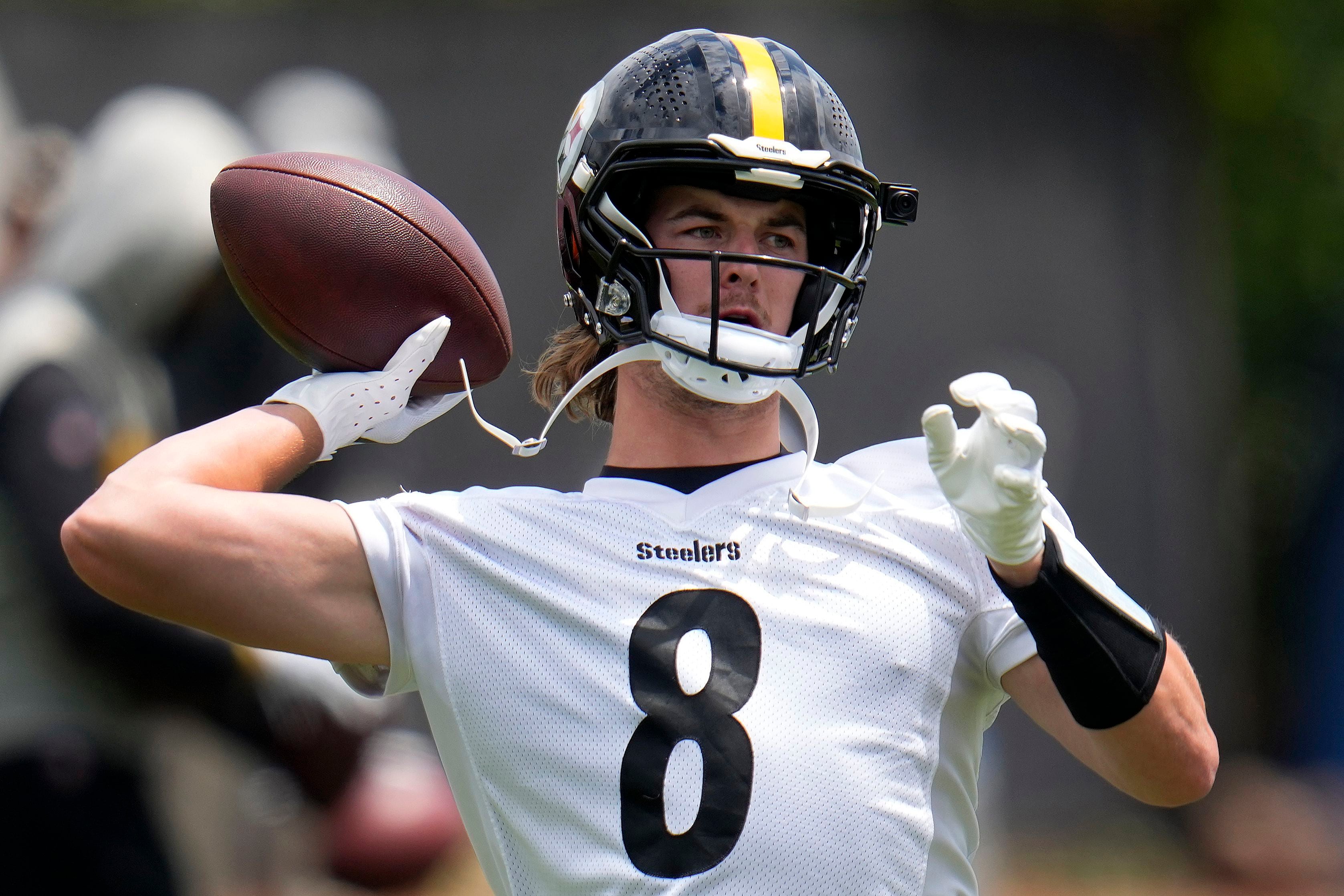 Pittsburgh Steelers QB Kenny Pickett set for second-year leap with more  aggressive downfield approach