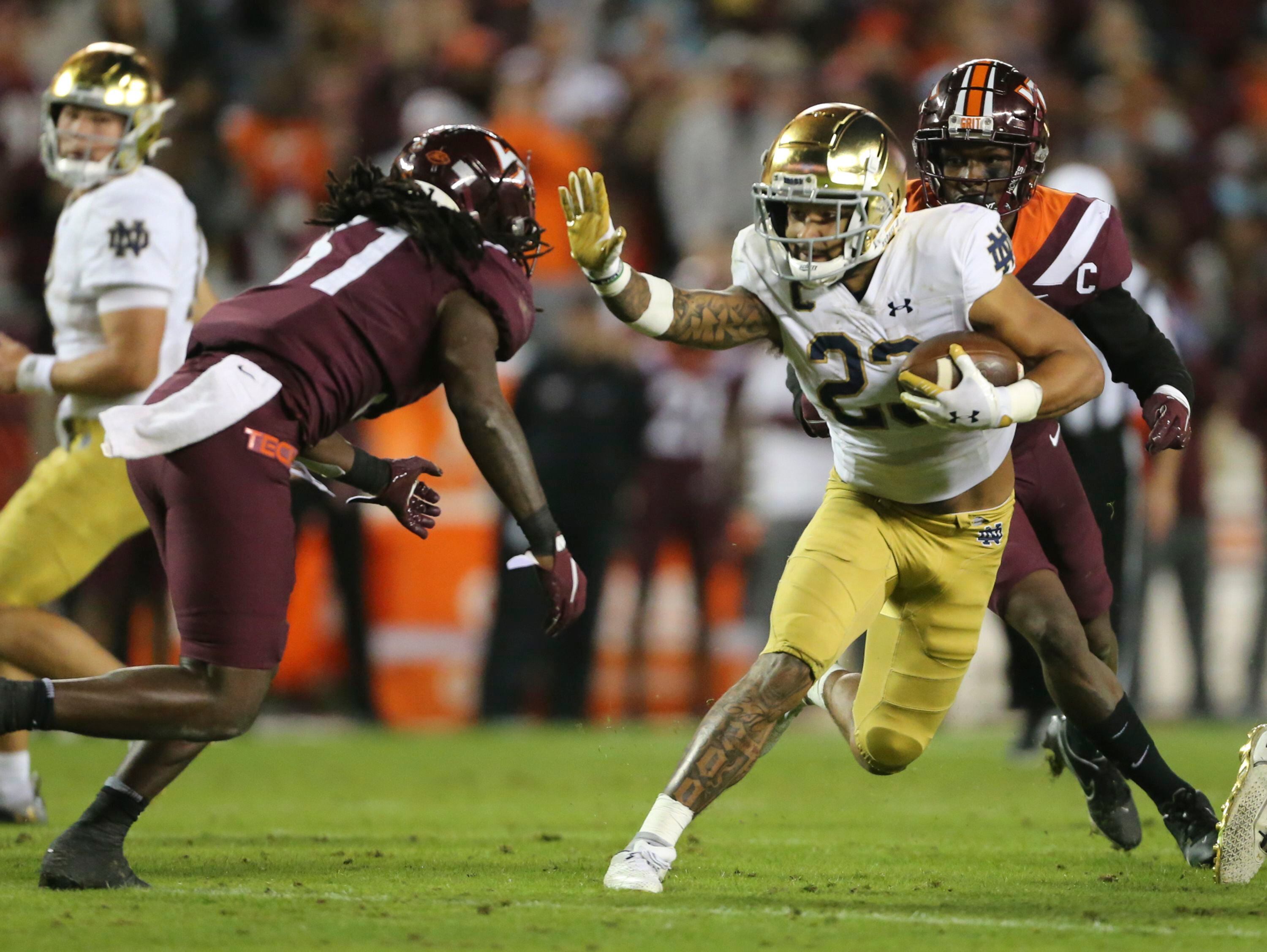 Notre Dame RB Kyren Williams makes the most of his turning point