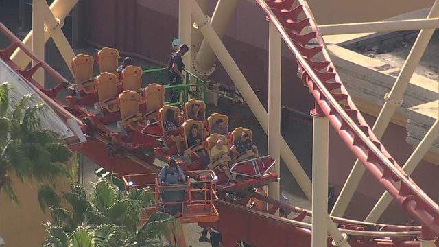 Riders Rescued From Hollywood Rip Ride Rockit At Universal Orlando