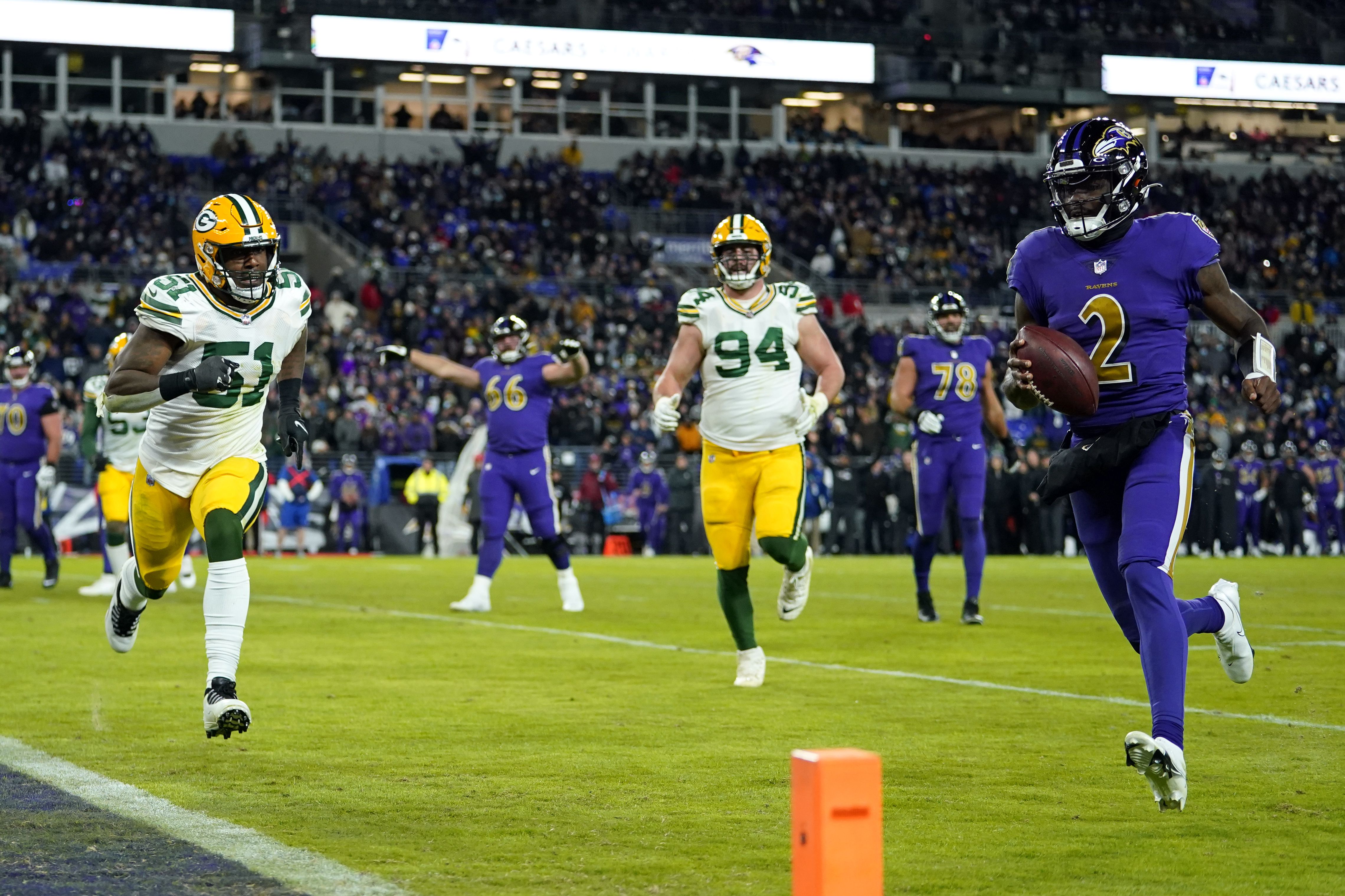 Game Photos: Packers at Ravens