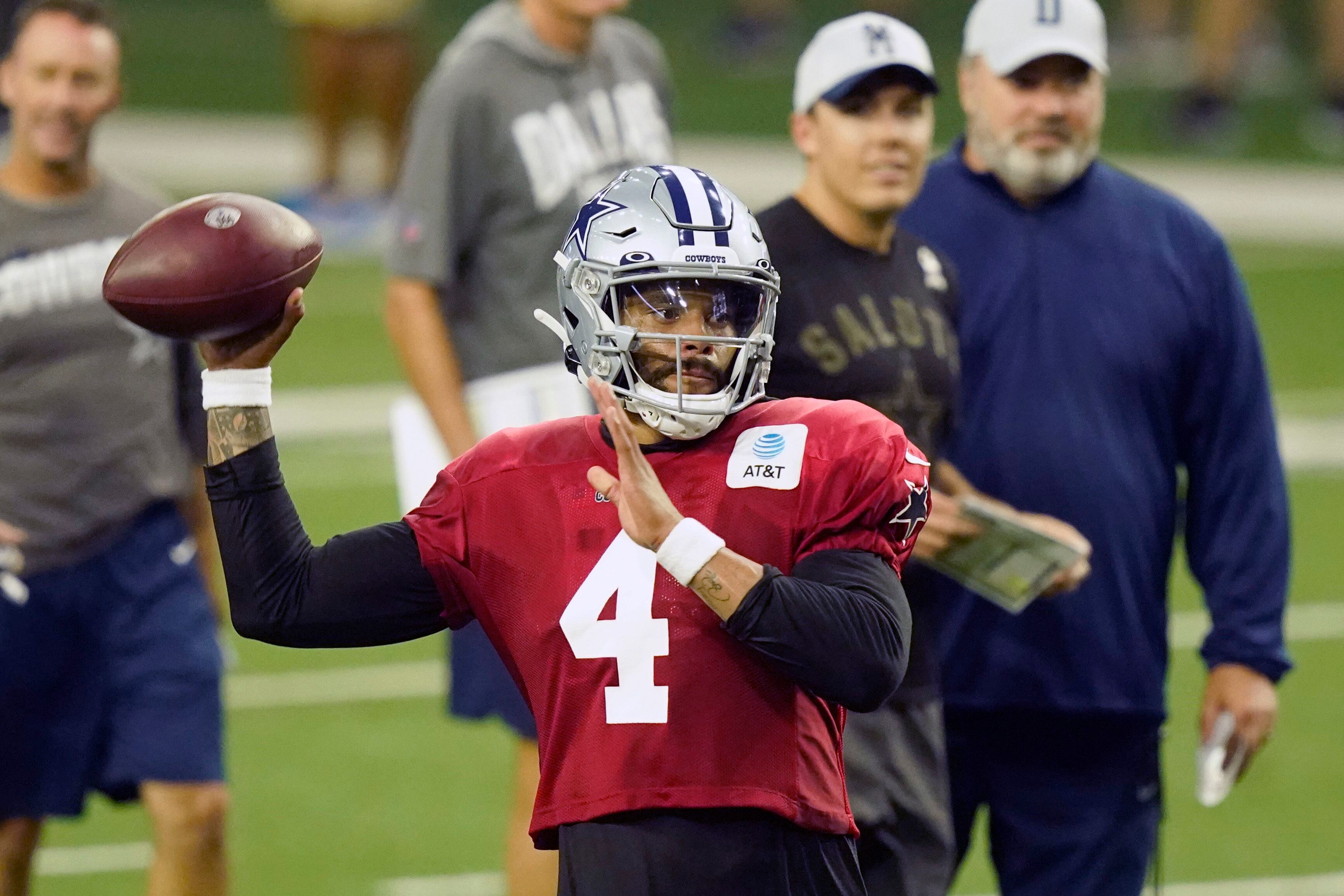 Dallas Cowboys quarterback Dak Prescott among dozen to play under NFL  franchise tag