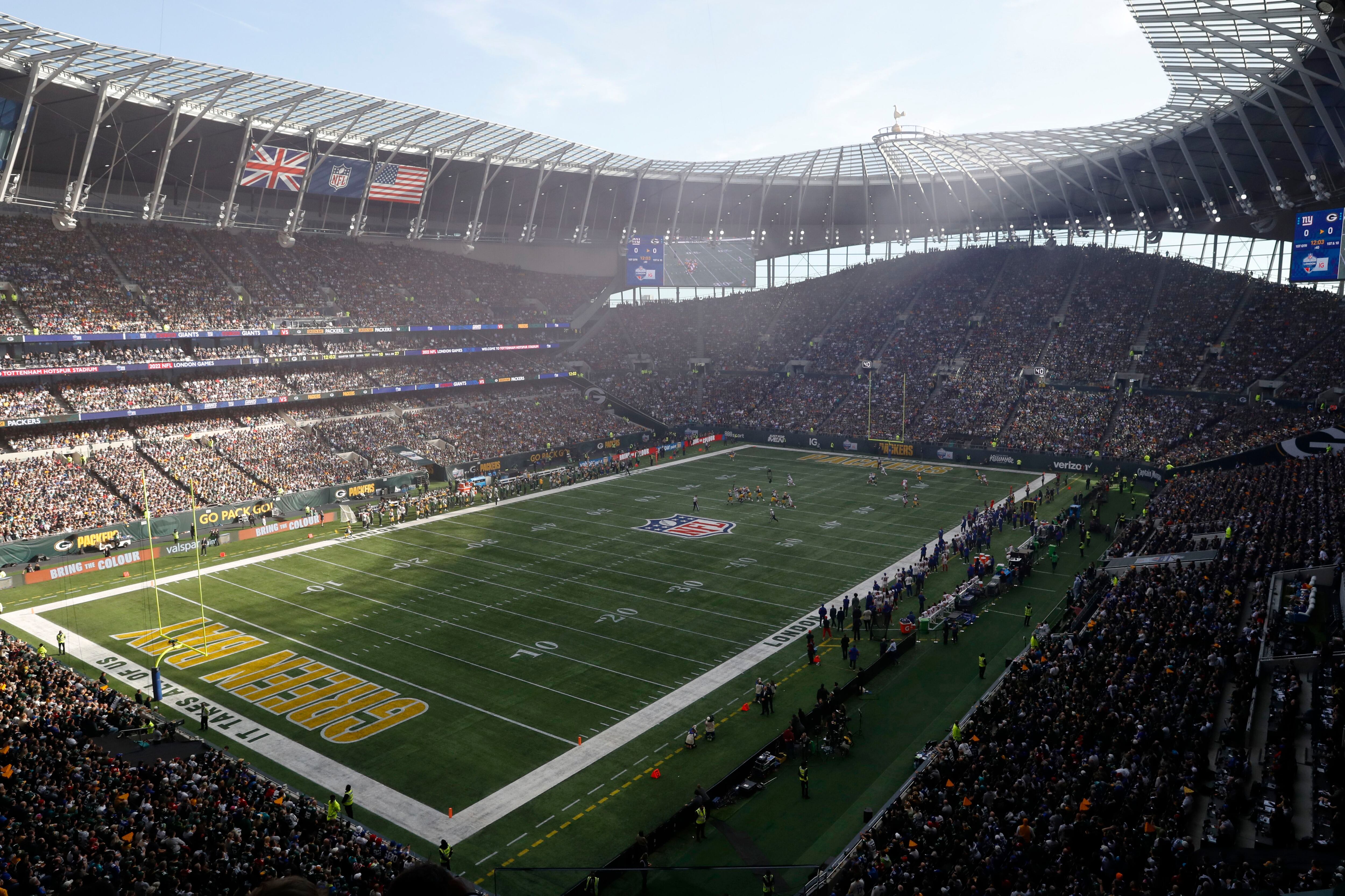 NFL: Green Bay Packers to play their first international game at Tottenham  Hotspur Stadium - BBC Sport