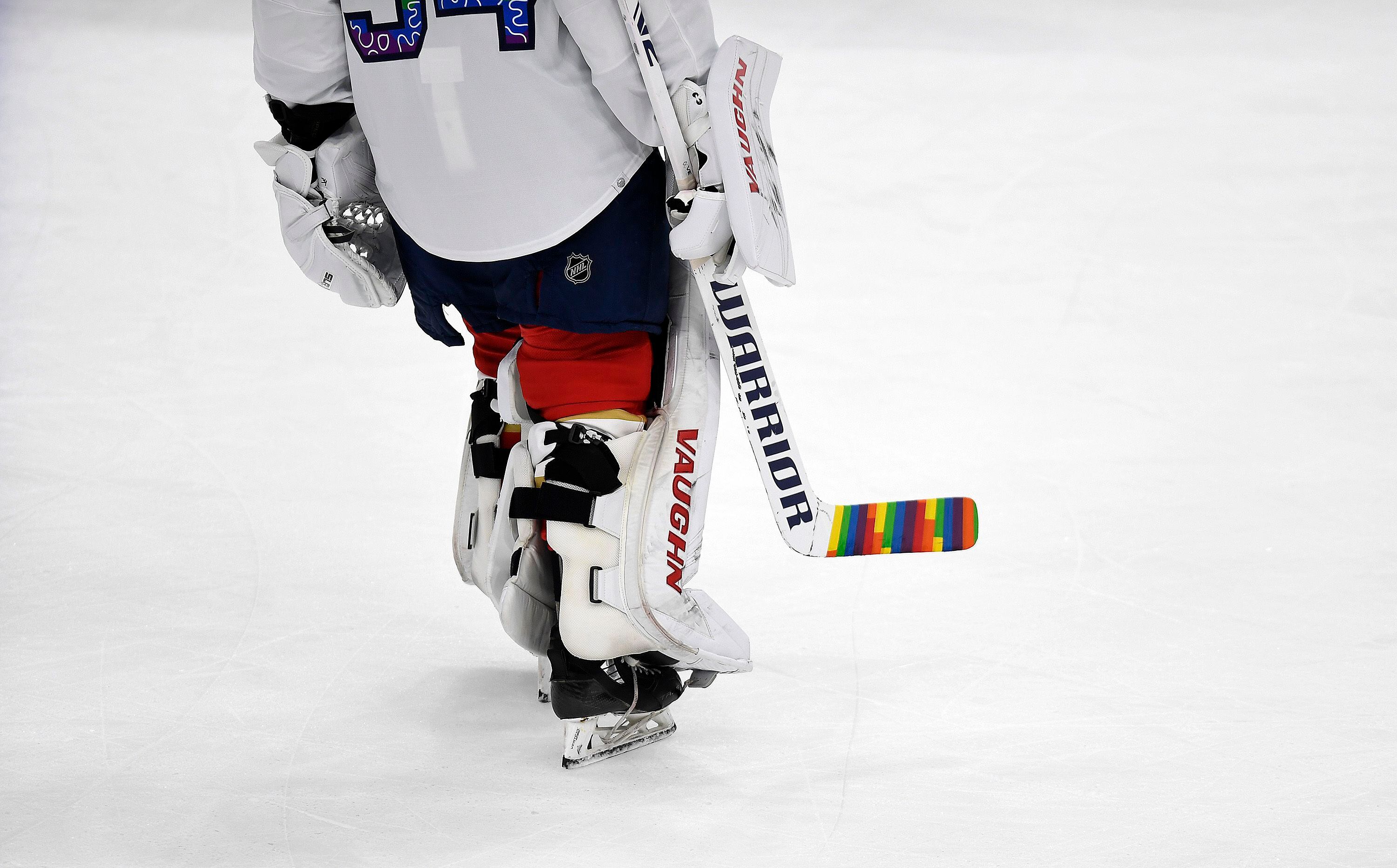 NHL rescinds ban on rainbow-colored Pride tape, allowing players to use it  on the ice this season