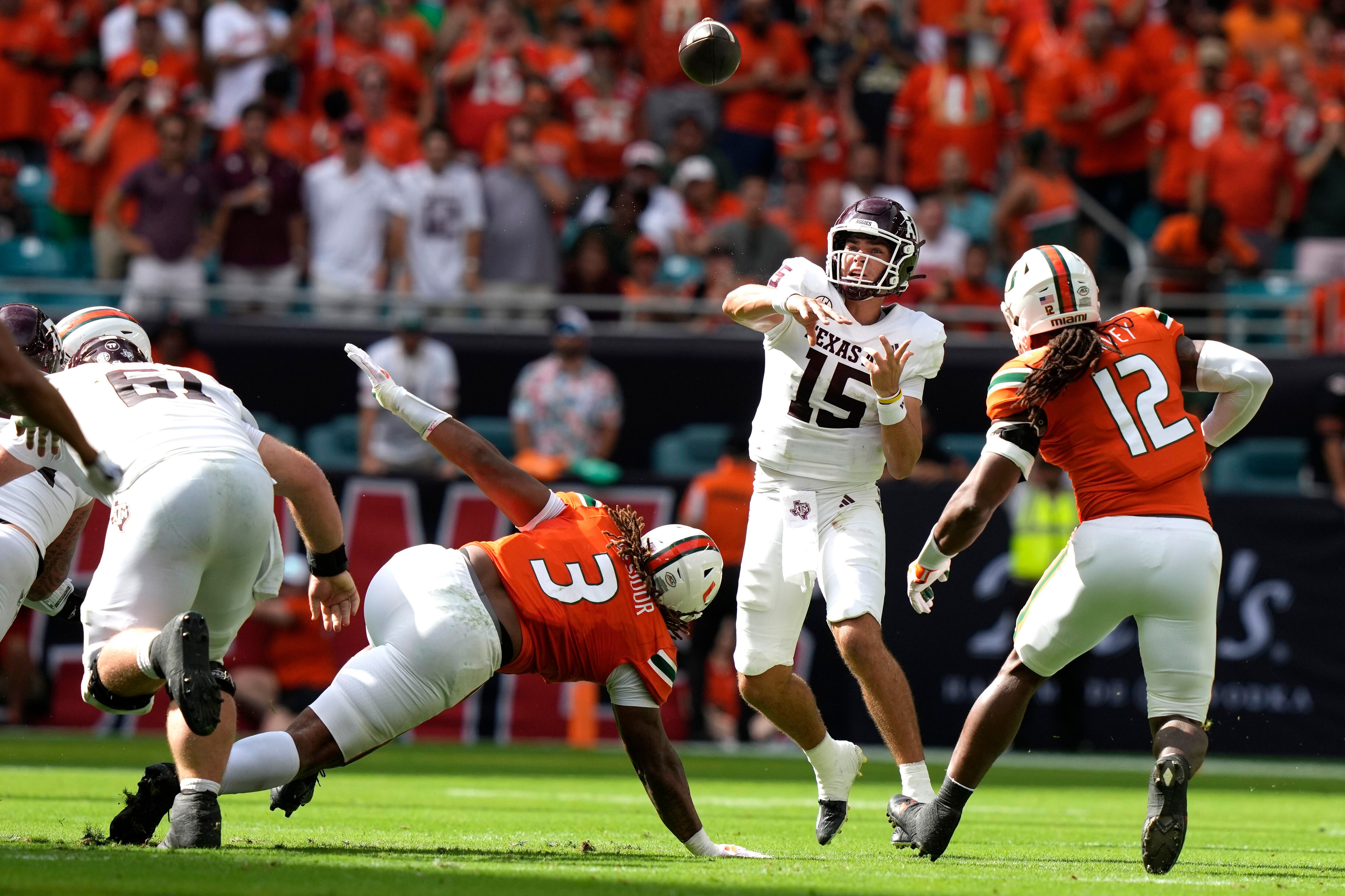 Photo Gallery, Bethune Cookman Wildcats at Miami Hurricanes, Thursday,  Sept. 14, 2023