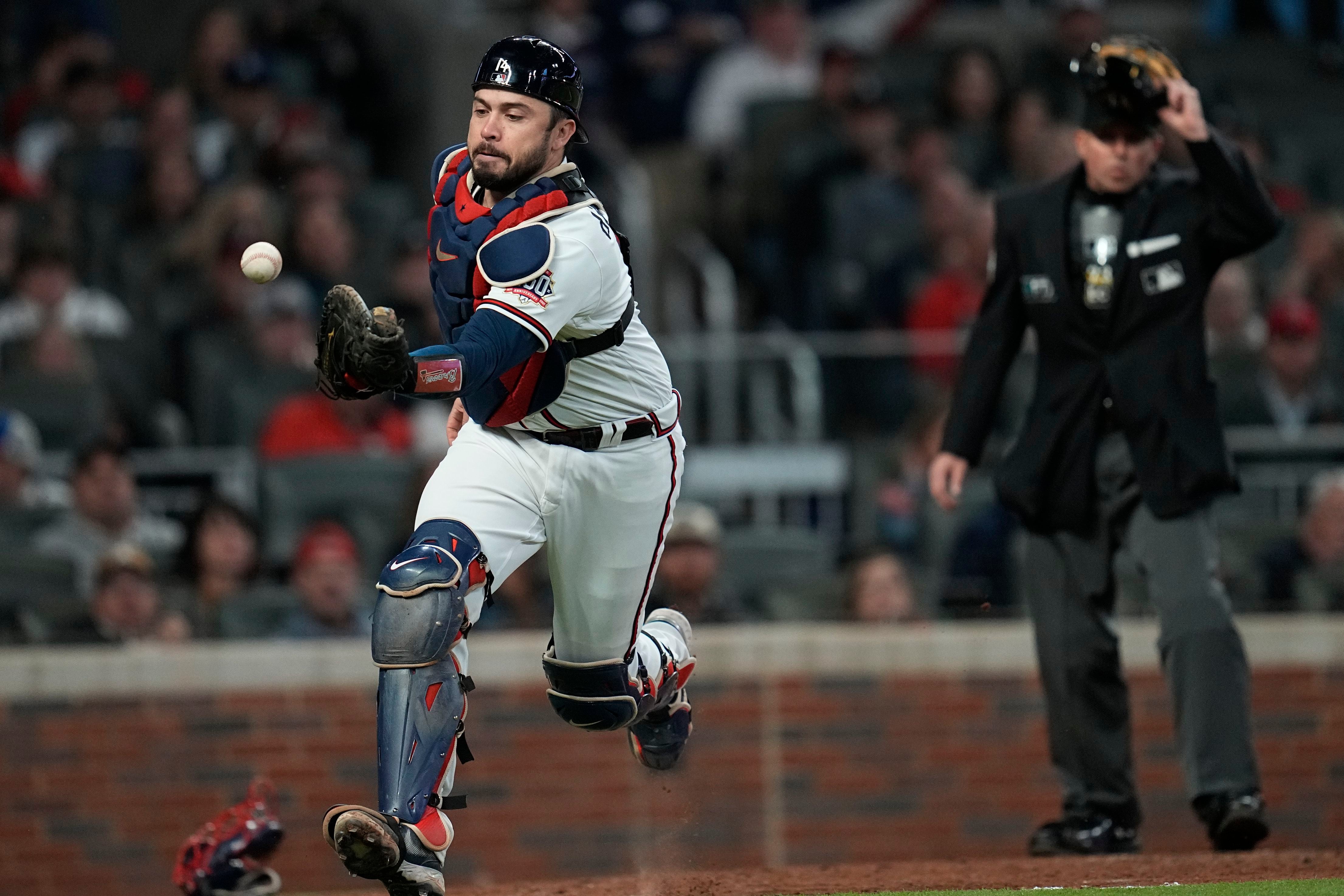 Austin Riley, Ozzie Albies hit ninth-inning home runs as Braves get jump on  Dodgers - The Boston Globe